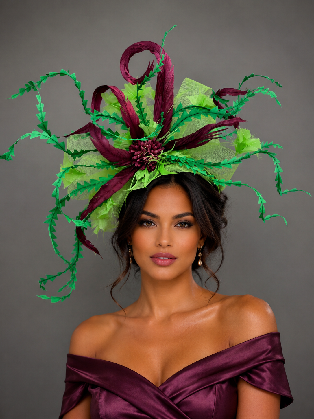 Laroo Fascinator - Church Derby Hats