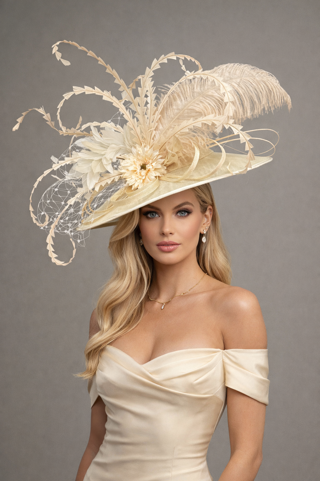 Francesca Fascinator - Kentucky Derby Hat