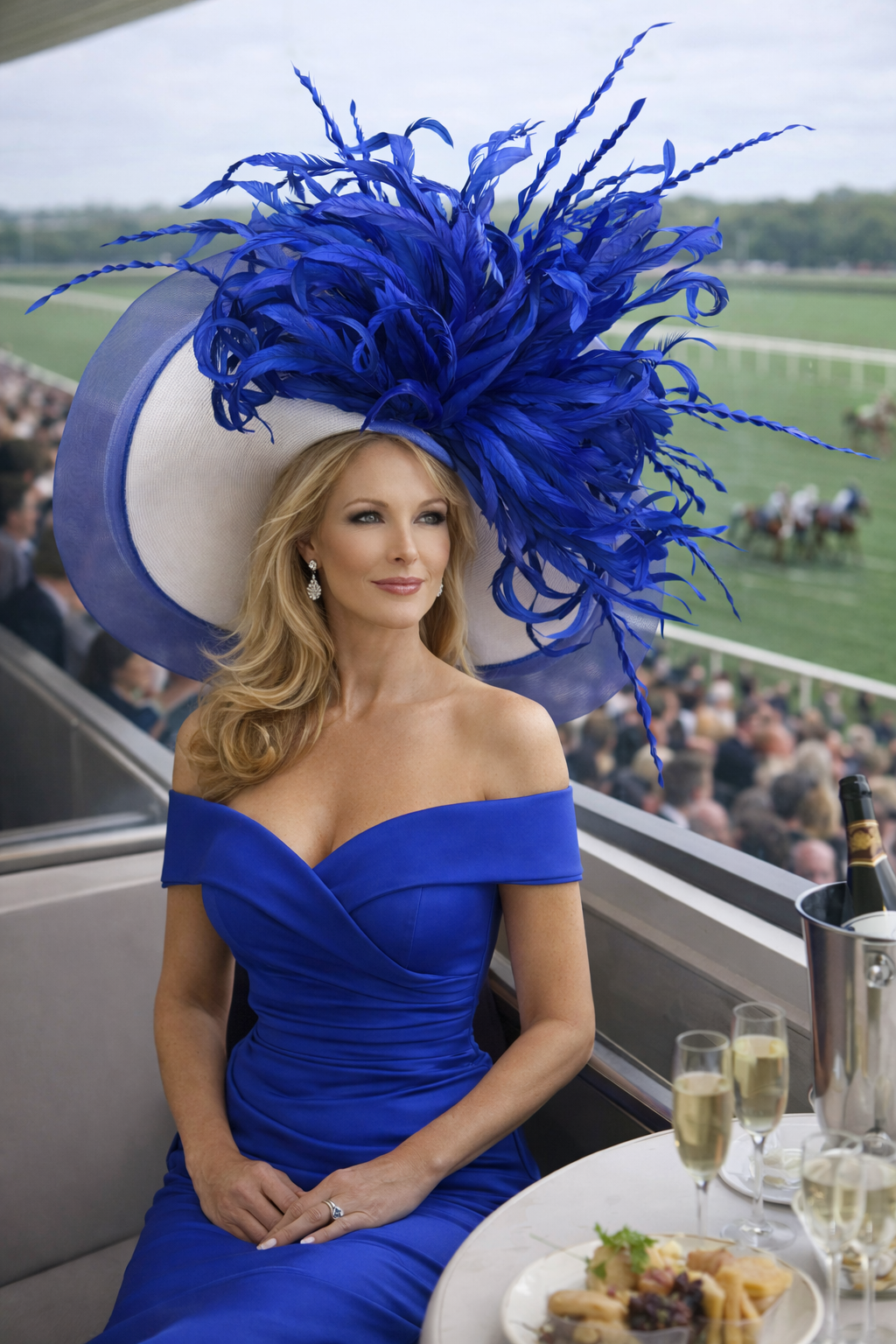 Jena’s Blue - Kentucky Derby Hat
