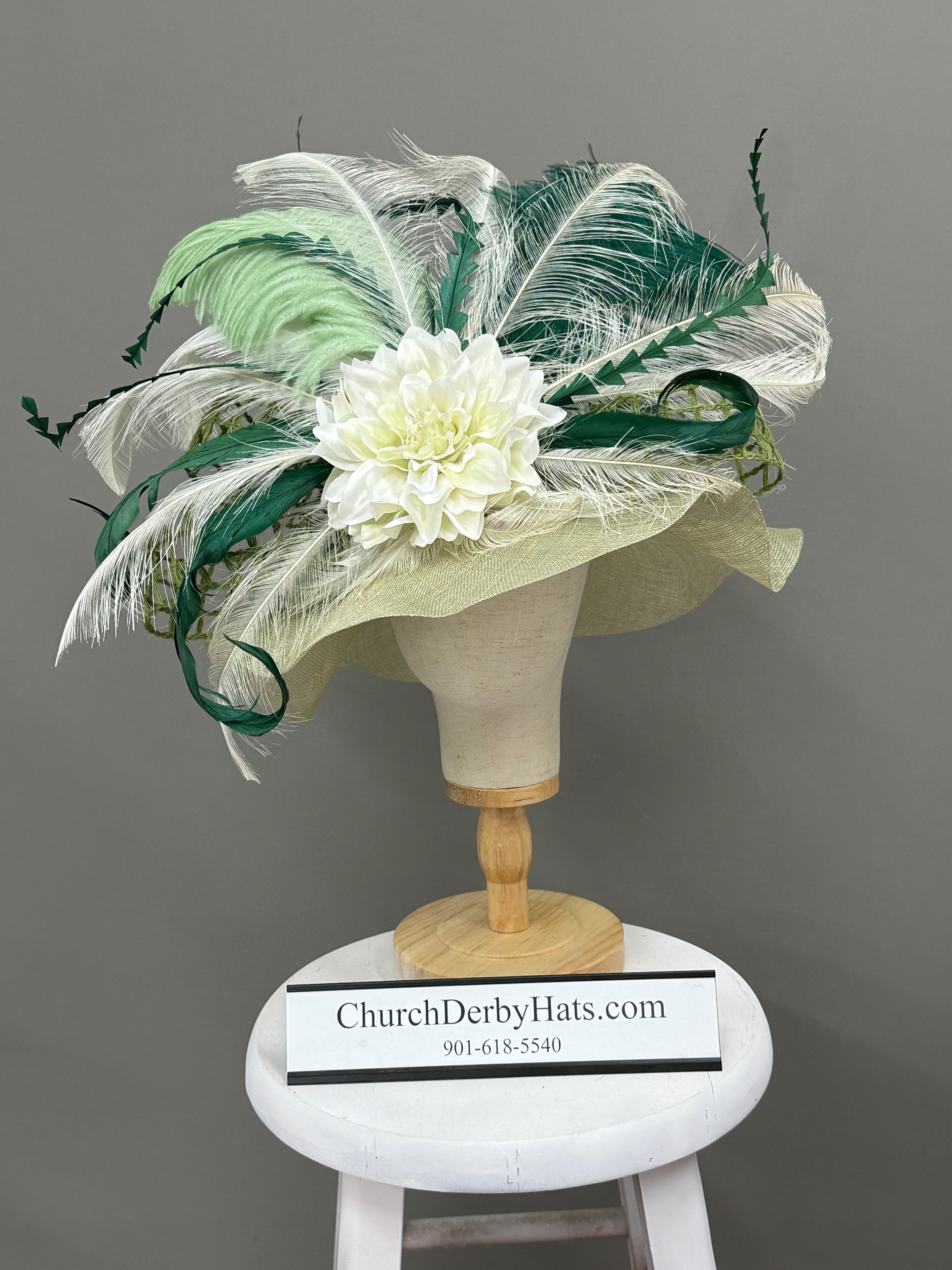 Sage - Kentucky Derby Hat