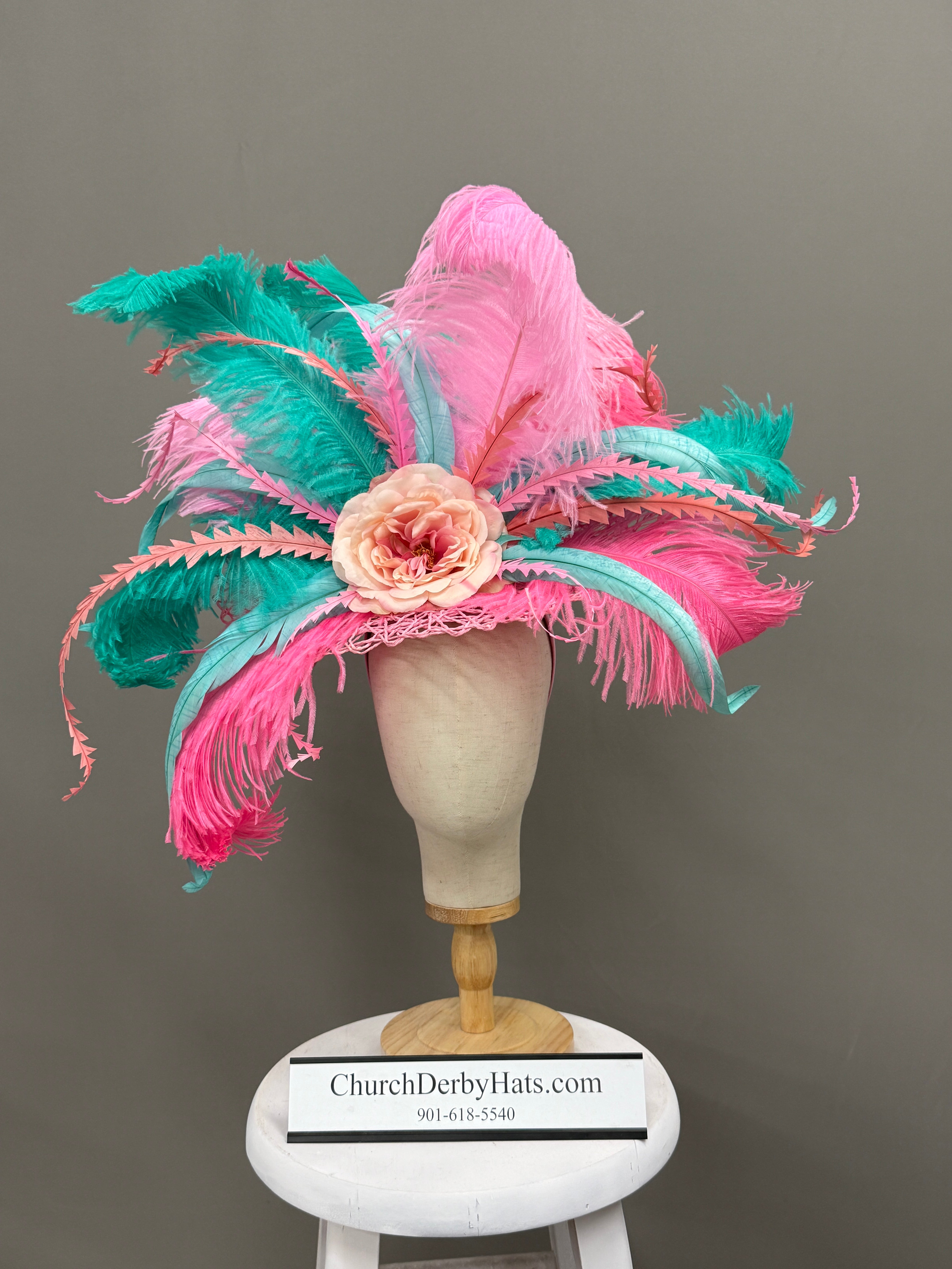 Melinda Fascinator - Kentucky Derby Hat