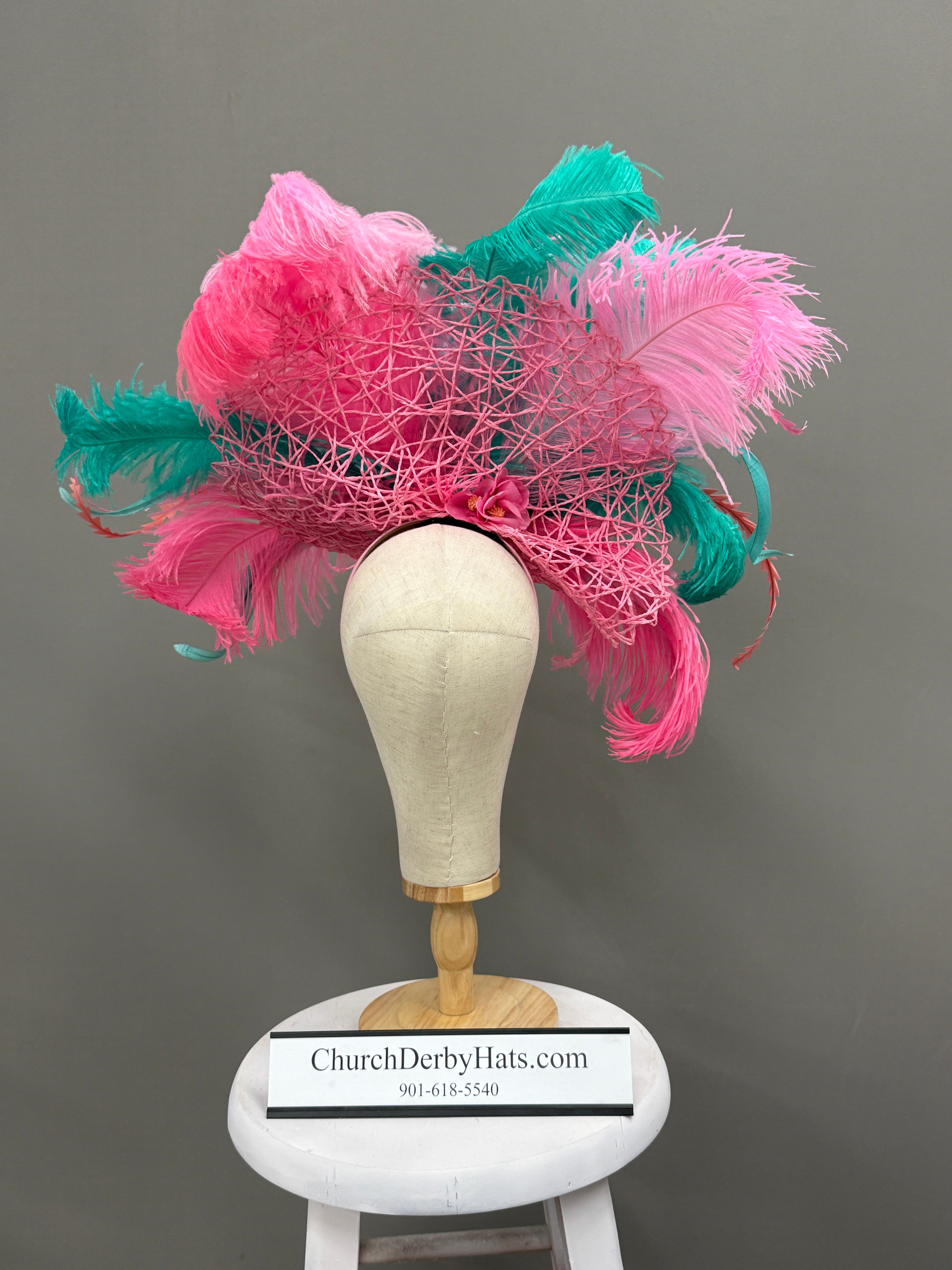 Melinda Fascinator - Kentucky Derby Hat