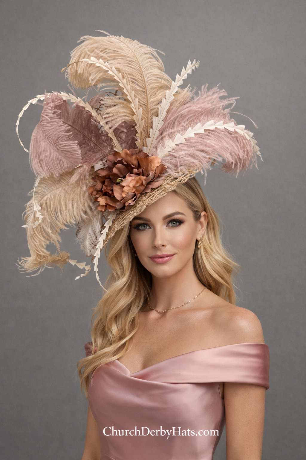 Pristine Fascinator - Kentucky Derby Hat