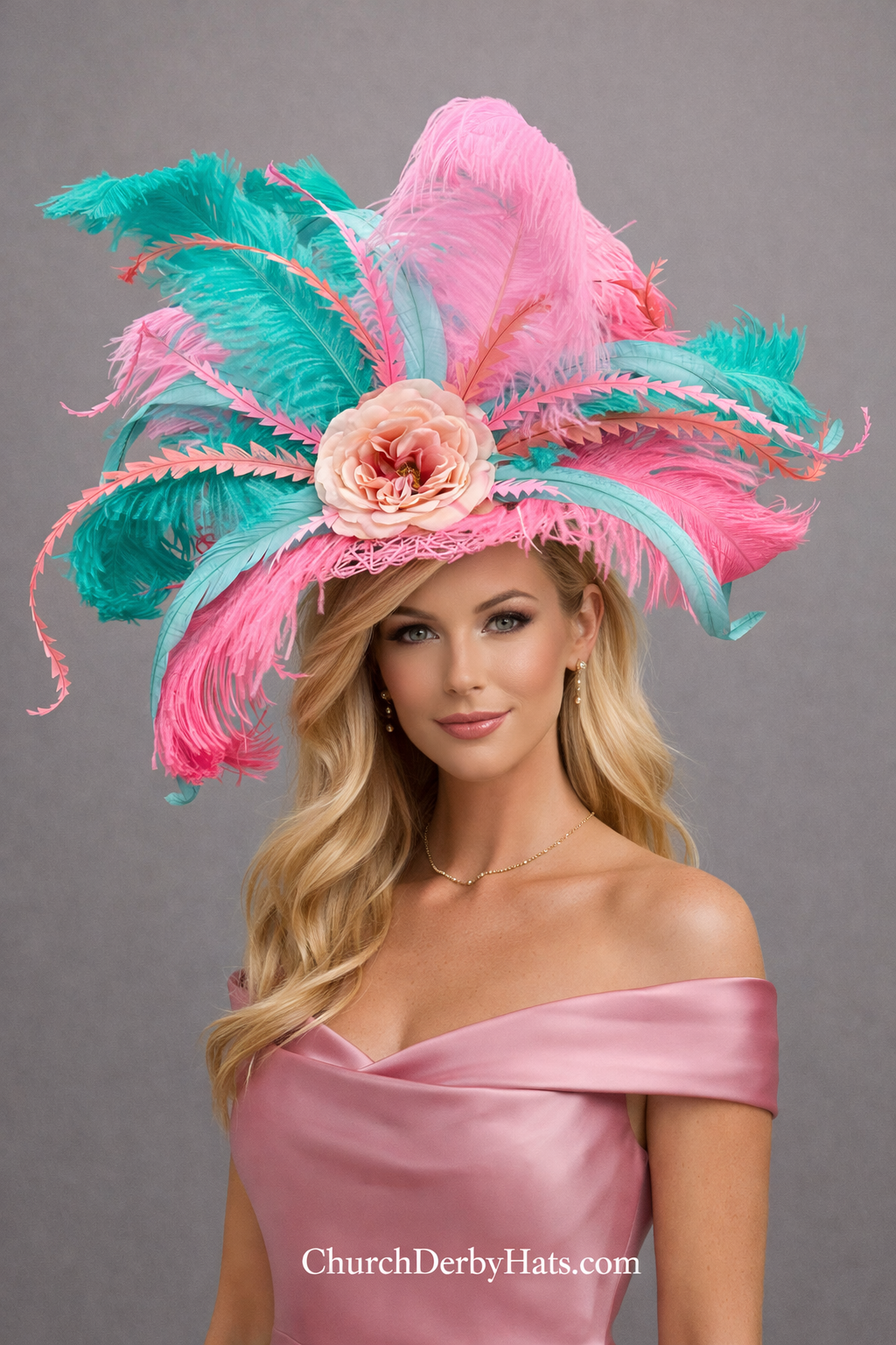 Melinda Fascinator - Kentucky Derby Hat