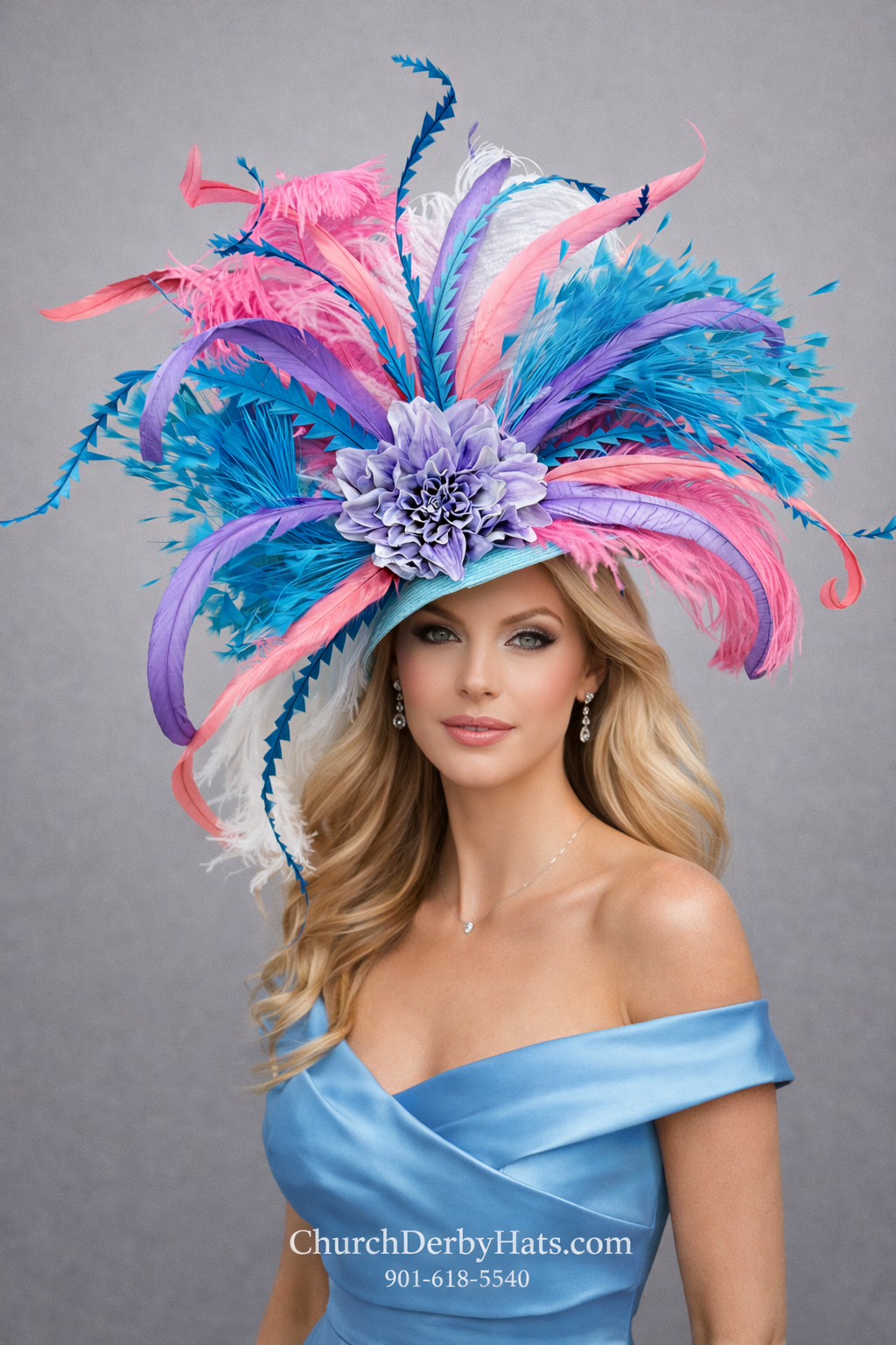 Kristine Fascinator - Kentucky Derby Hat