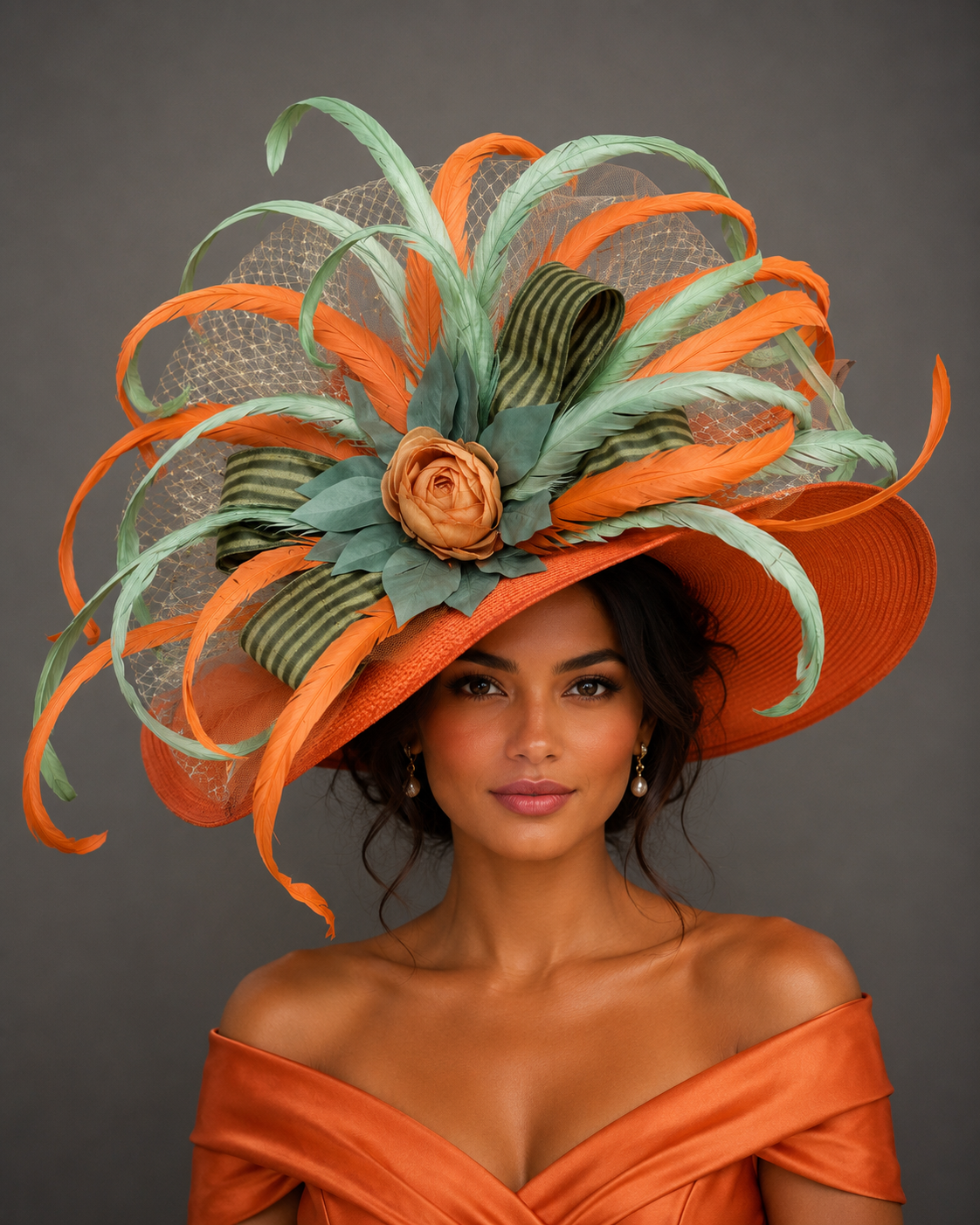 Sage Garden - Kentucky Derby Hat - Breeders Cup Hat - Church Hat
