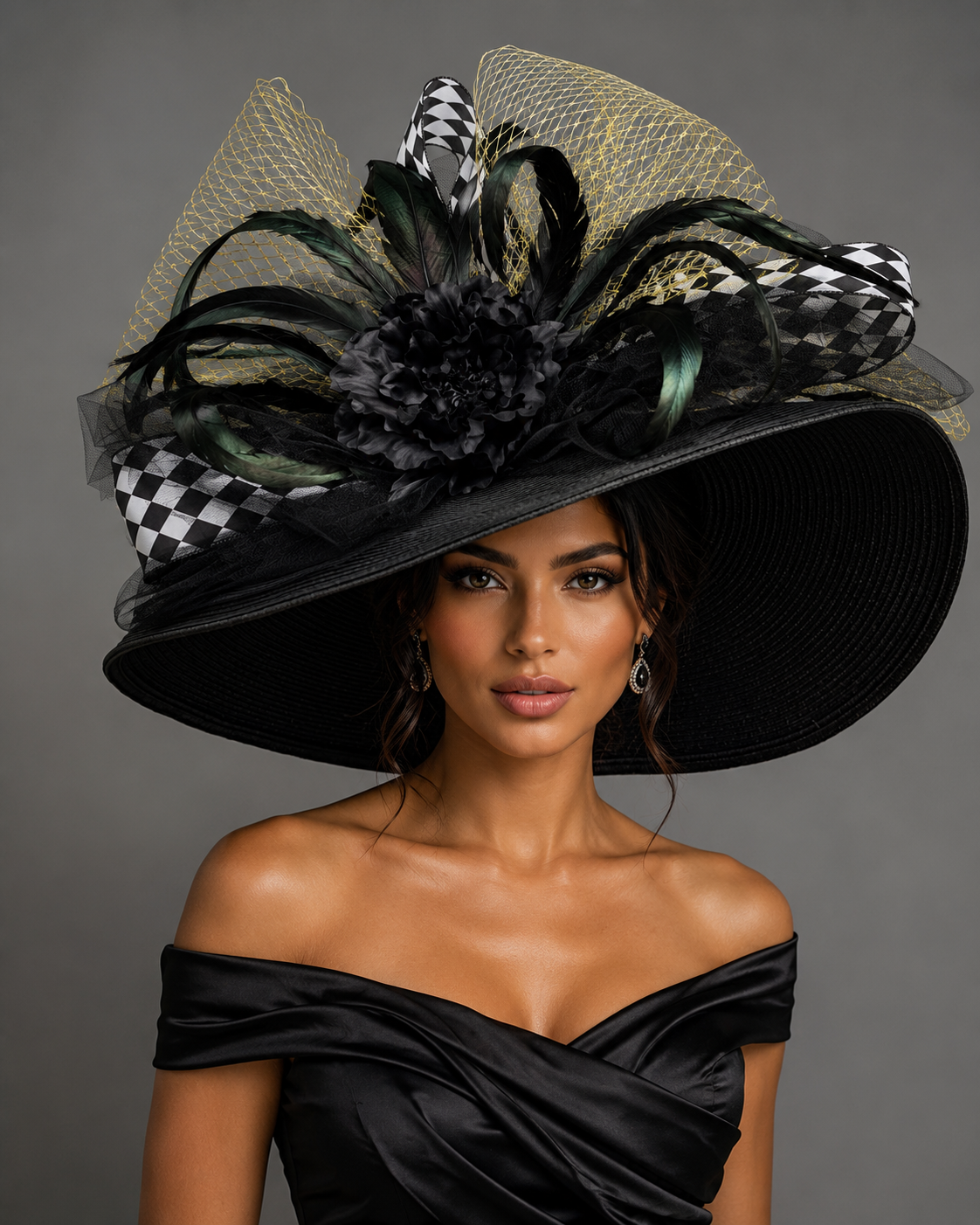 Clarissa - Kentucky Derby Hat - Church Hat
