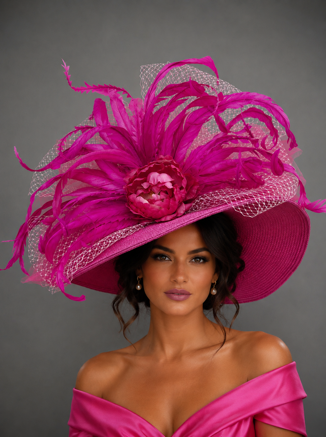 Barbie 2 - Kentucky Derby Hat - Church Hat