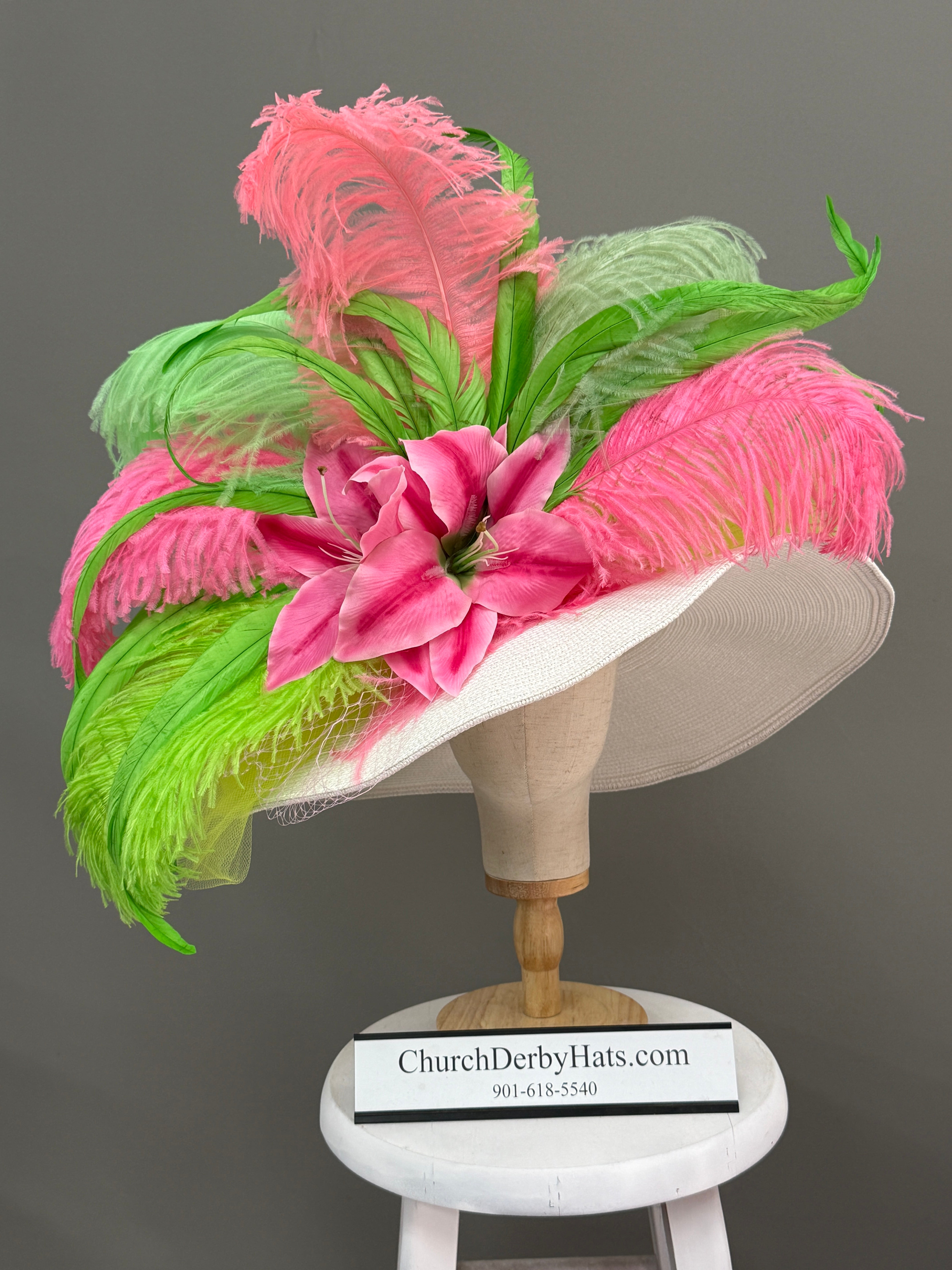 Greta - Kentucky Derby Hat