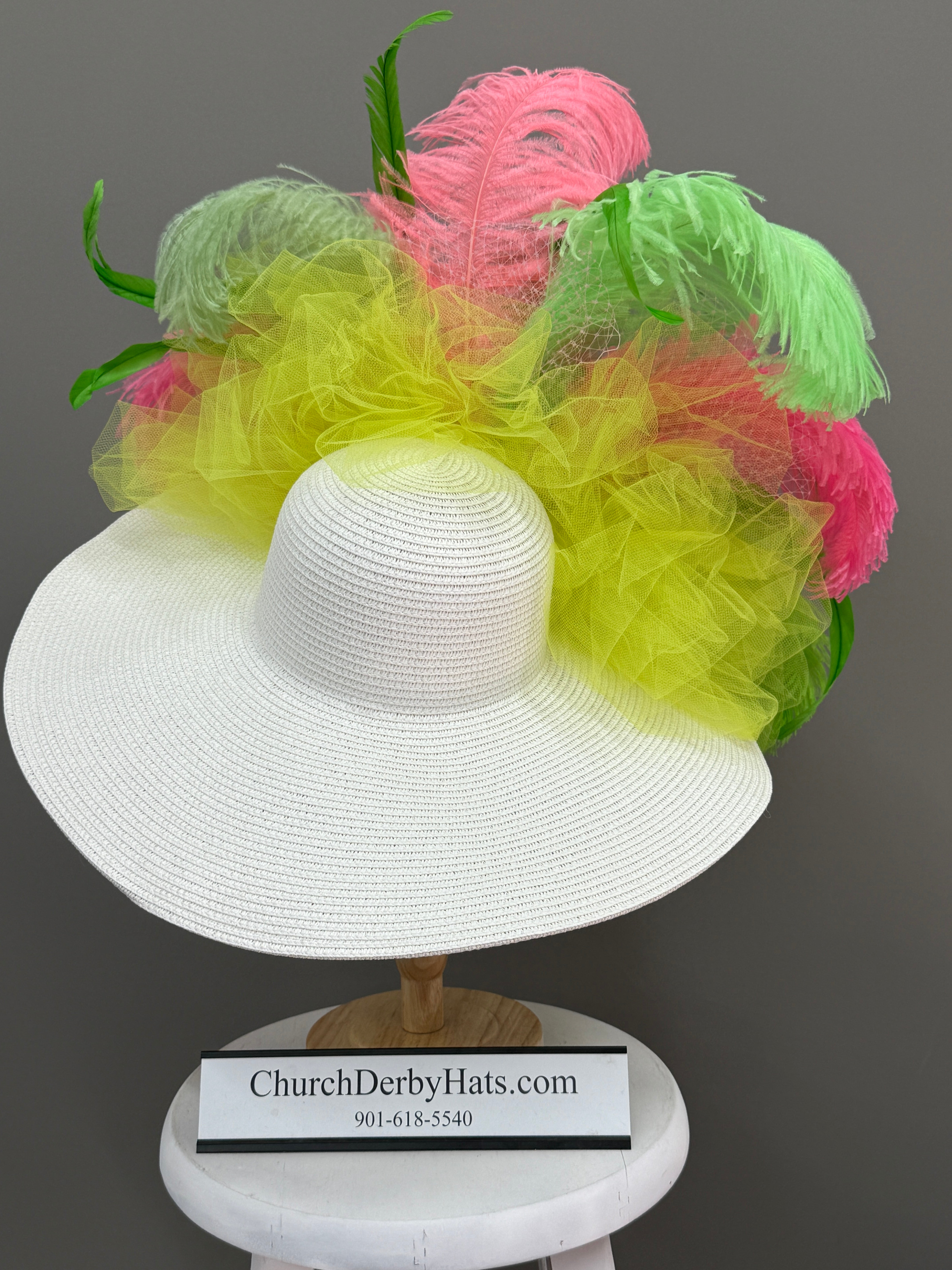 Greta - Kentucky Derby Hat
