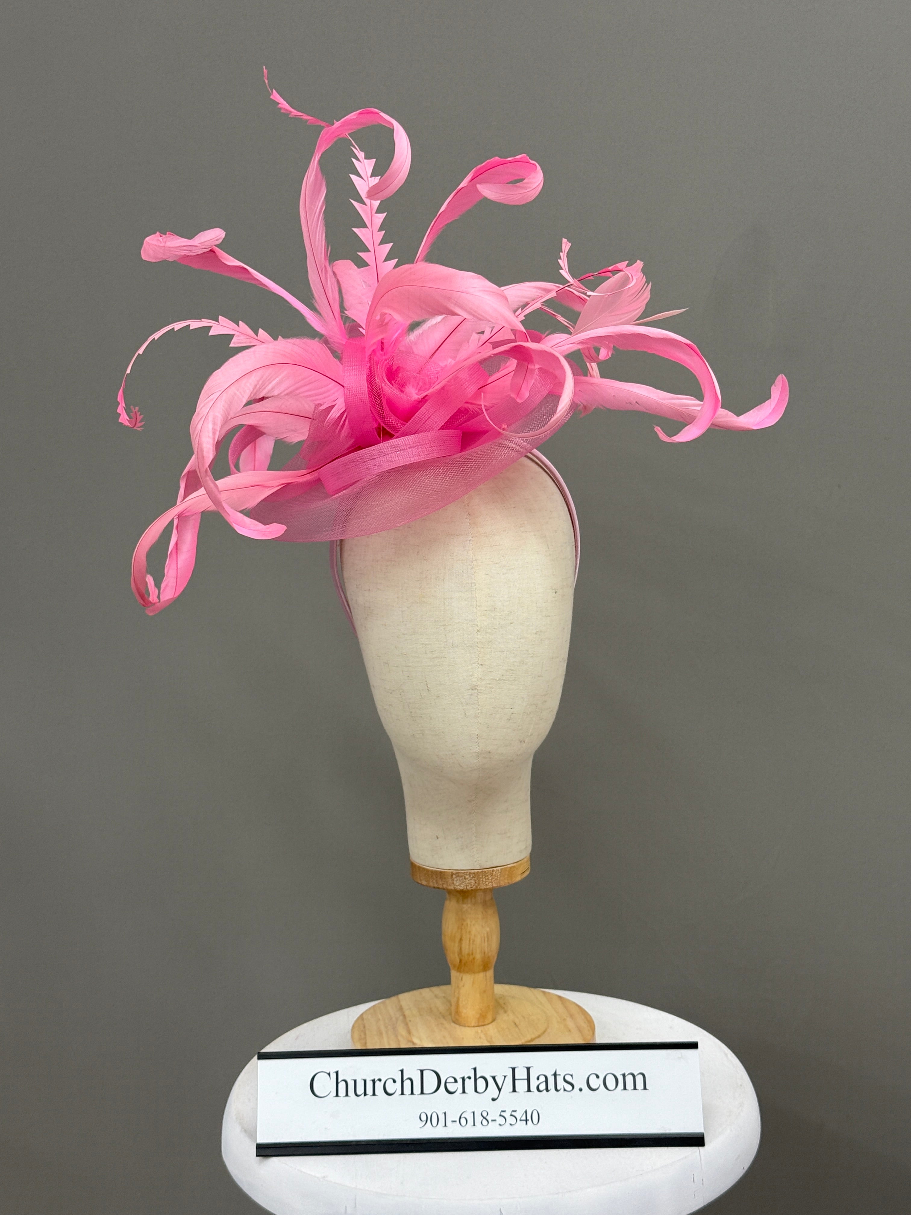 Bethany Pink - Kentucky Derby Hat