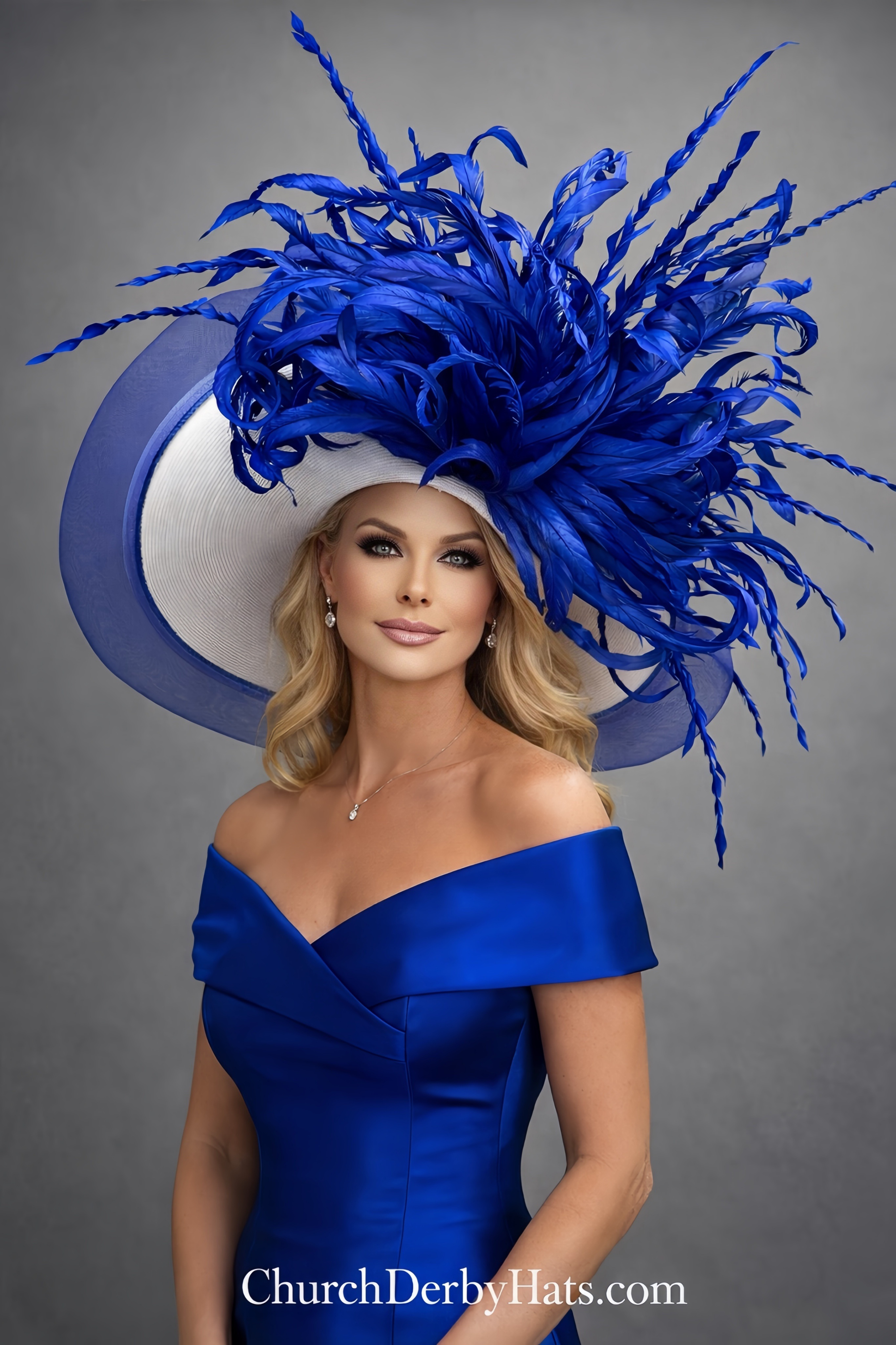 Jena’s Blue - Kentucky Derby Hat