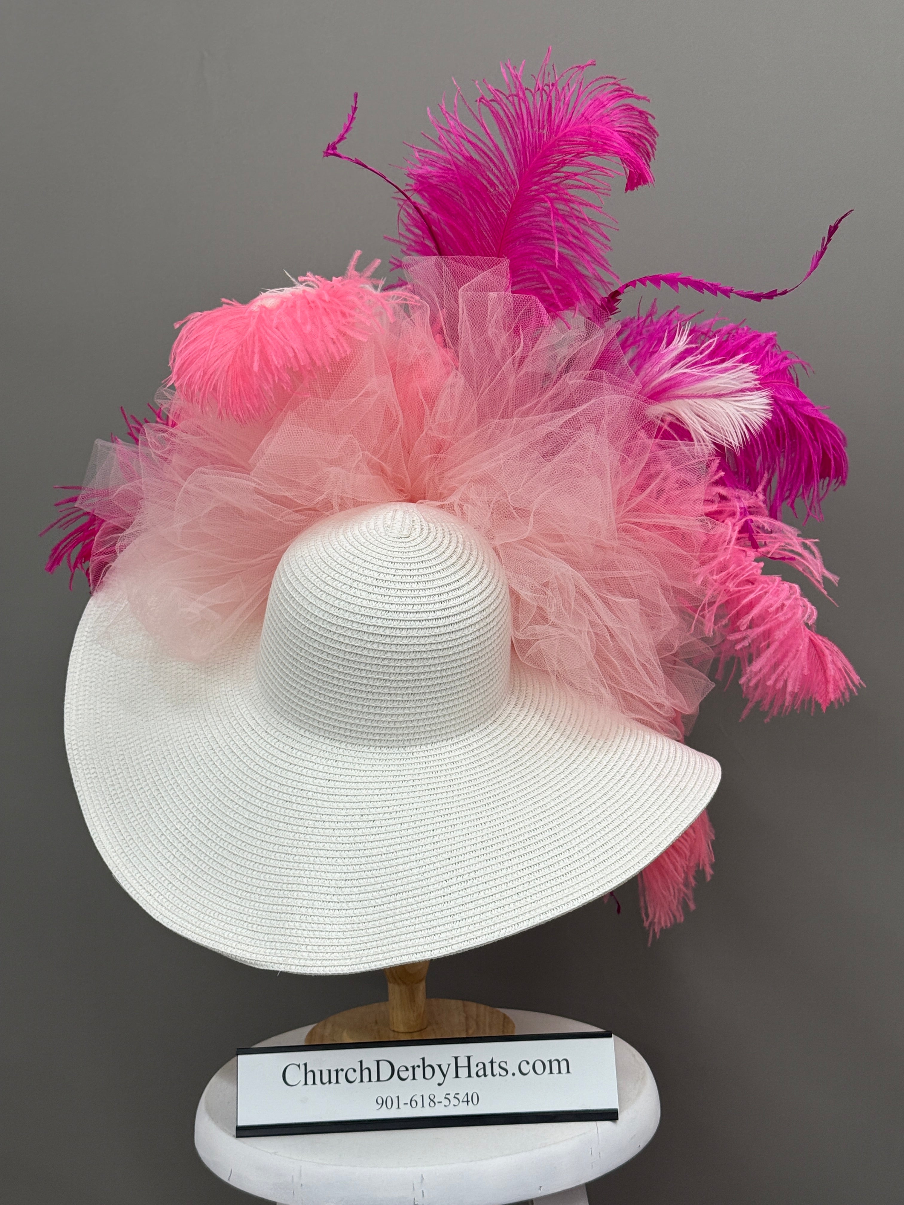 Michelle Pink - Kentucky Derby Hat