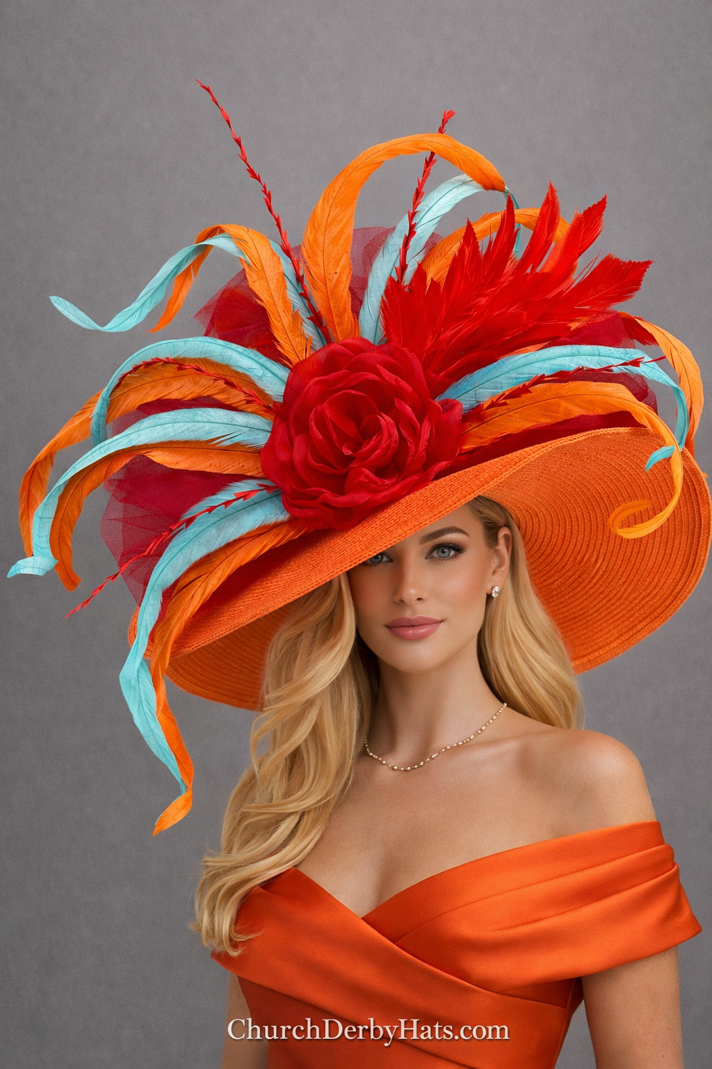 Fire and Ice - Kentucky Derby Hat