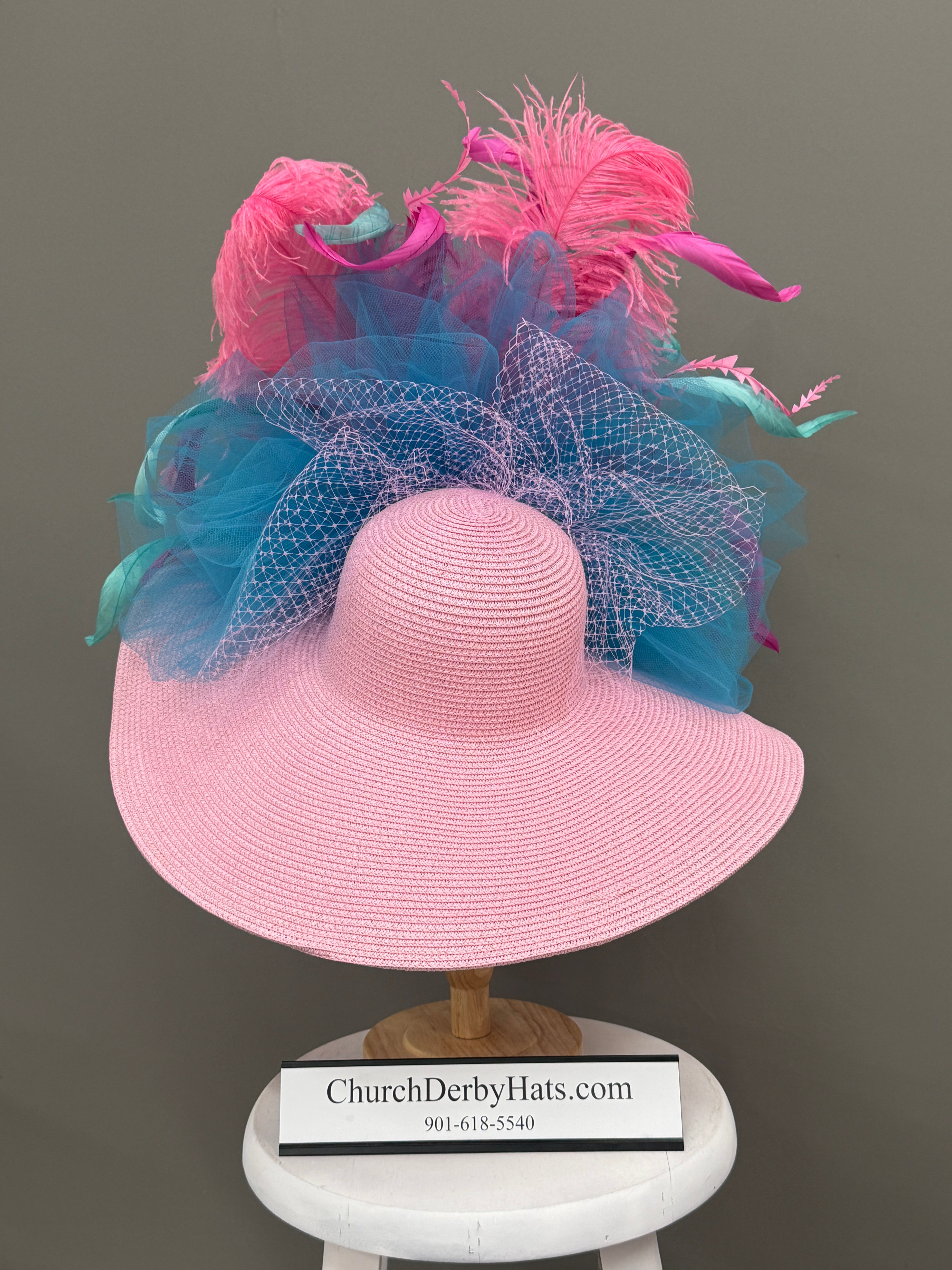Katherine Pink - Kentucky Derby Hat