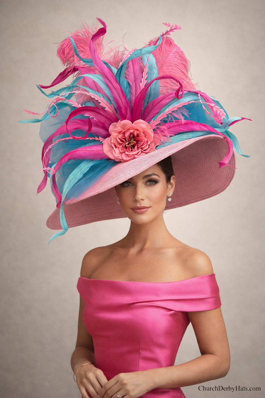 Katherine Pink - Kentucky Derby Hat