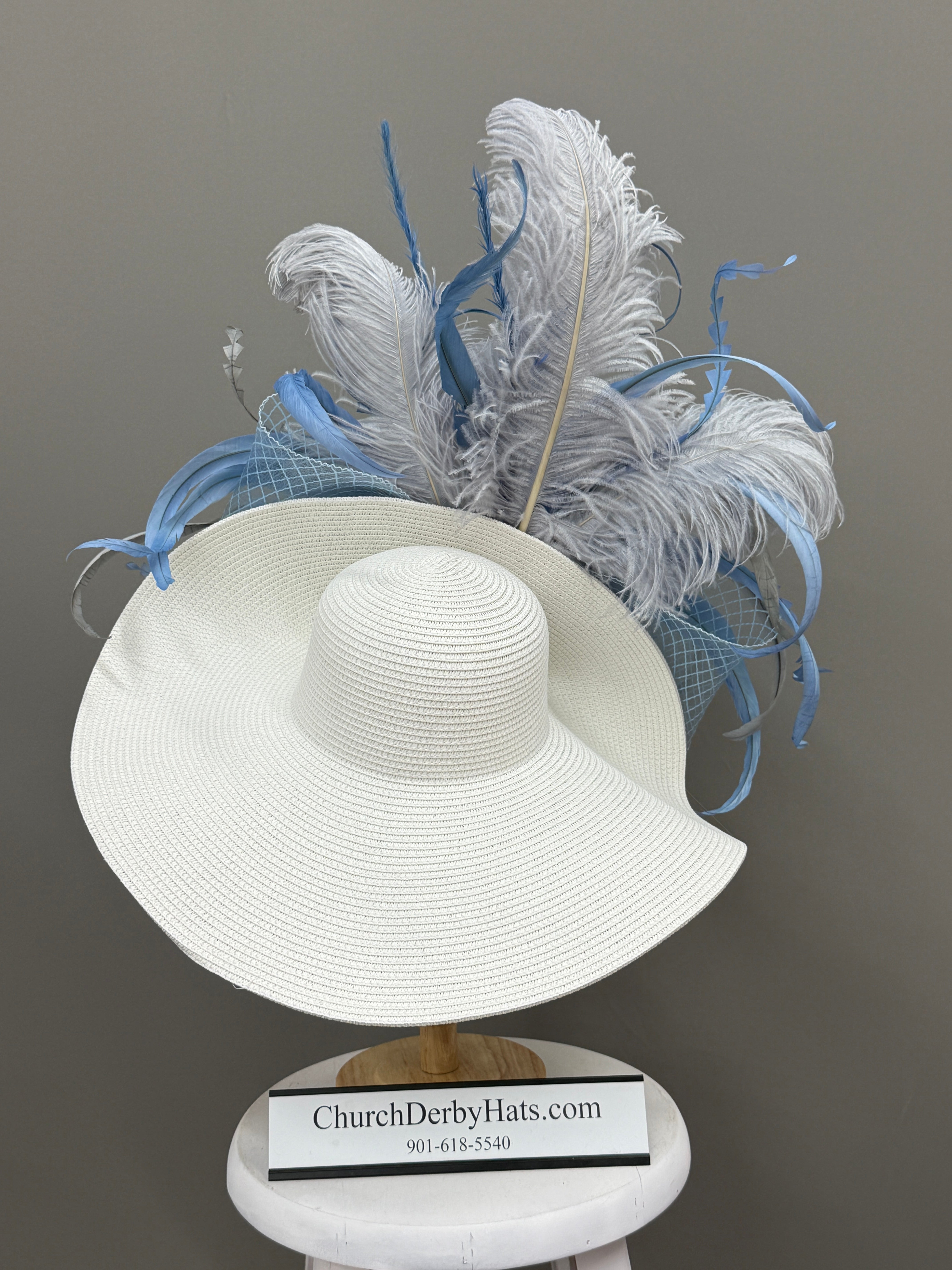 Patricia Blue - Kentucky Derby Hat