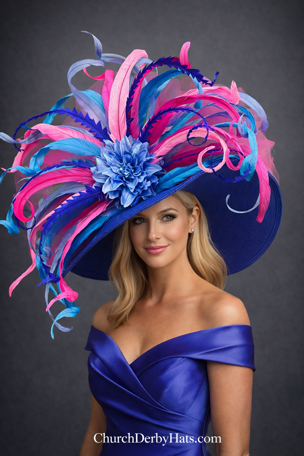 Bridget Blue - Kentucky Derby Hat