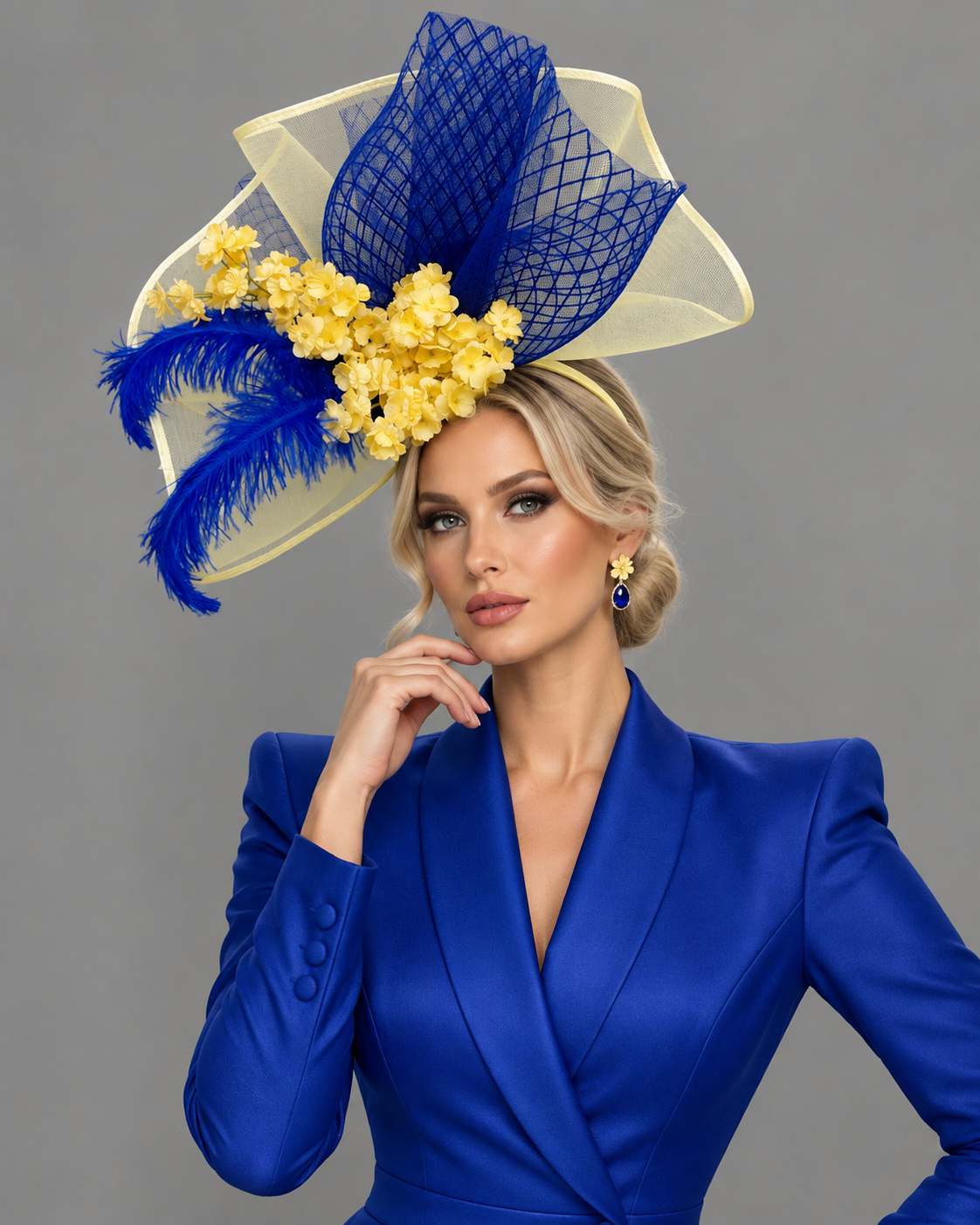 Rachel May Fascinator on Headband