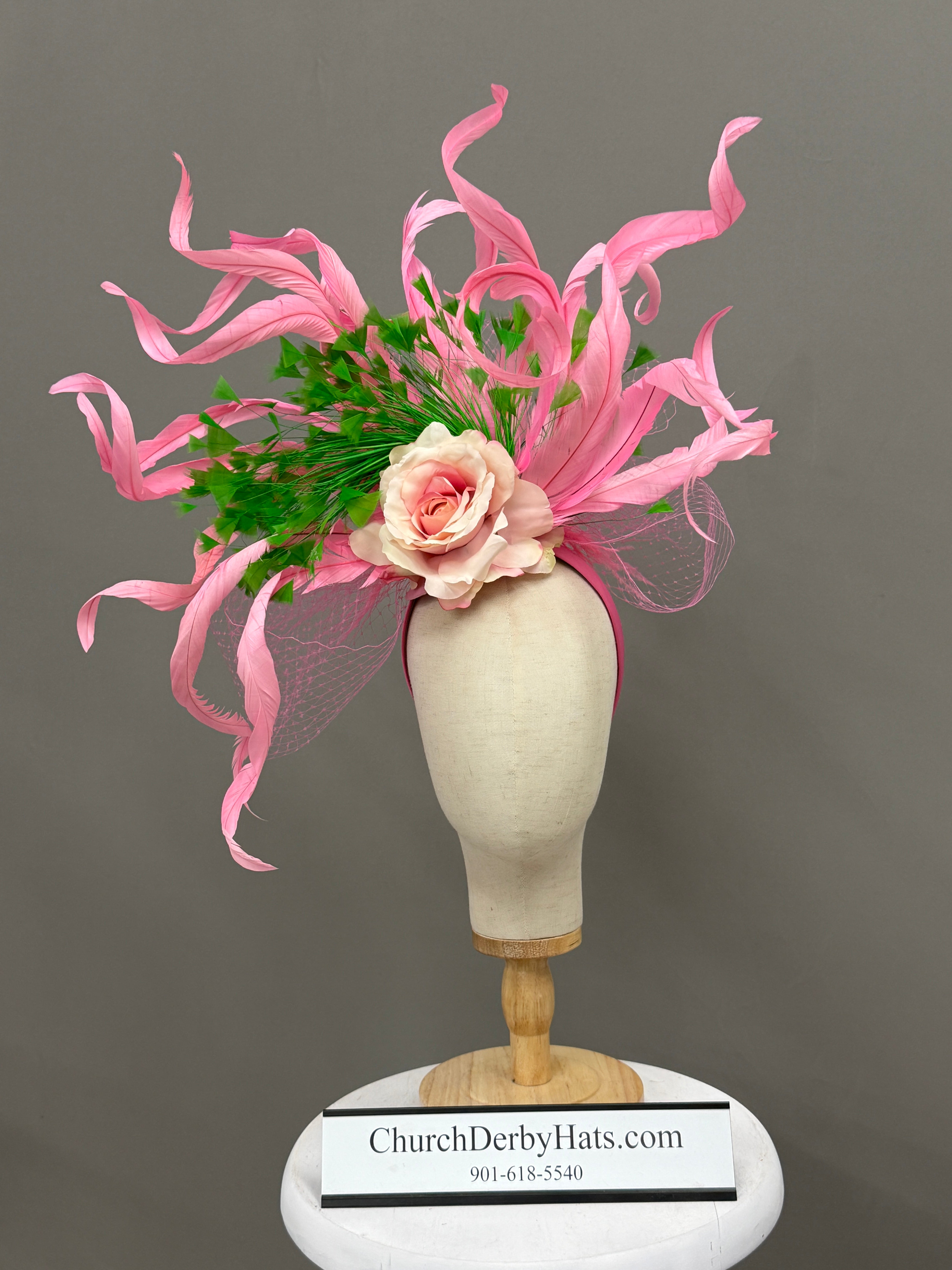 Anastasia Pink - Kentucky Derby Hat