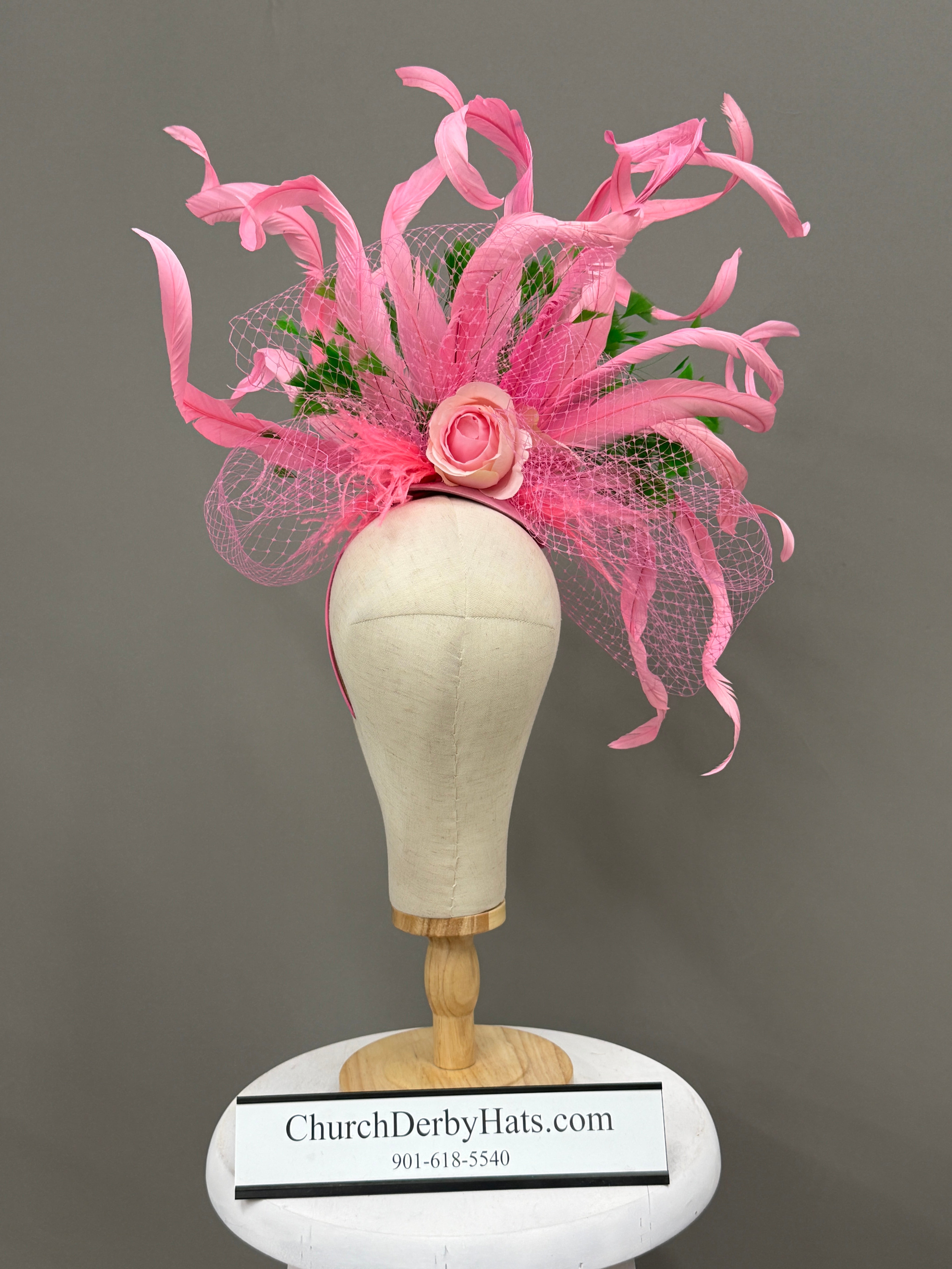 Anastasia Pink - Kentucky Derby Hat
