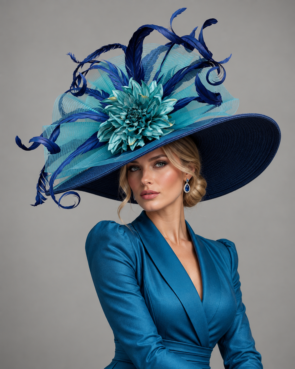 Jewel - Kentucky Derby Hat - Church Hat