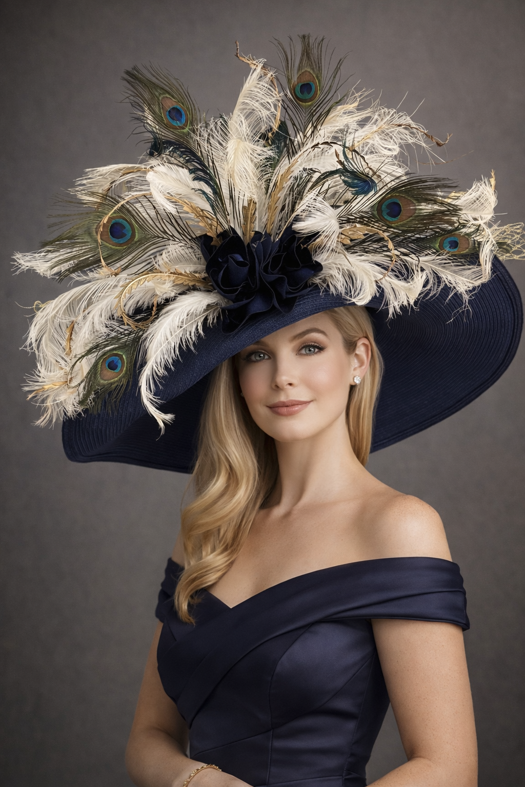 Navinia Navy - Kentucky Derby Hat