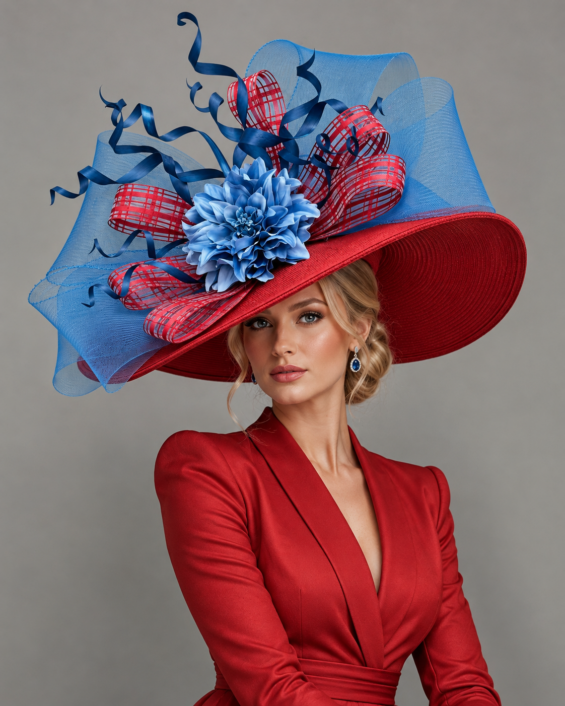 Rebel - Kentucky Derby Hat - Church Hat