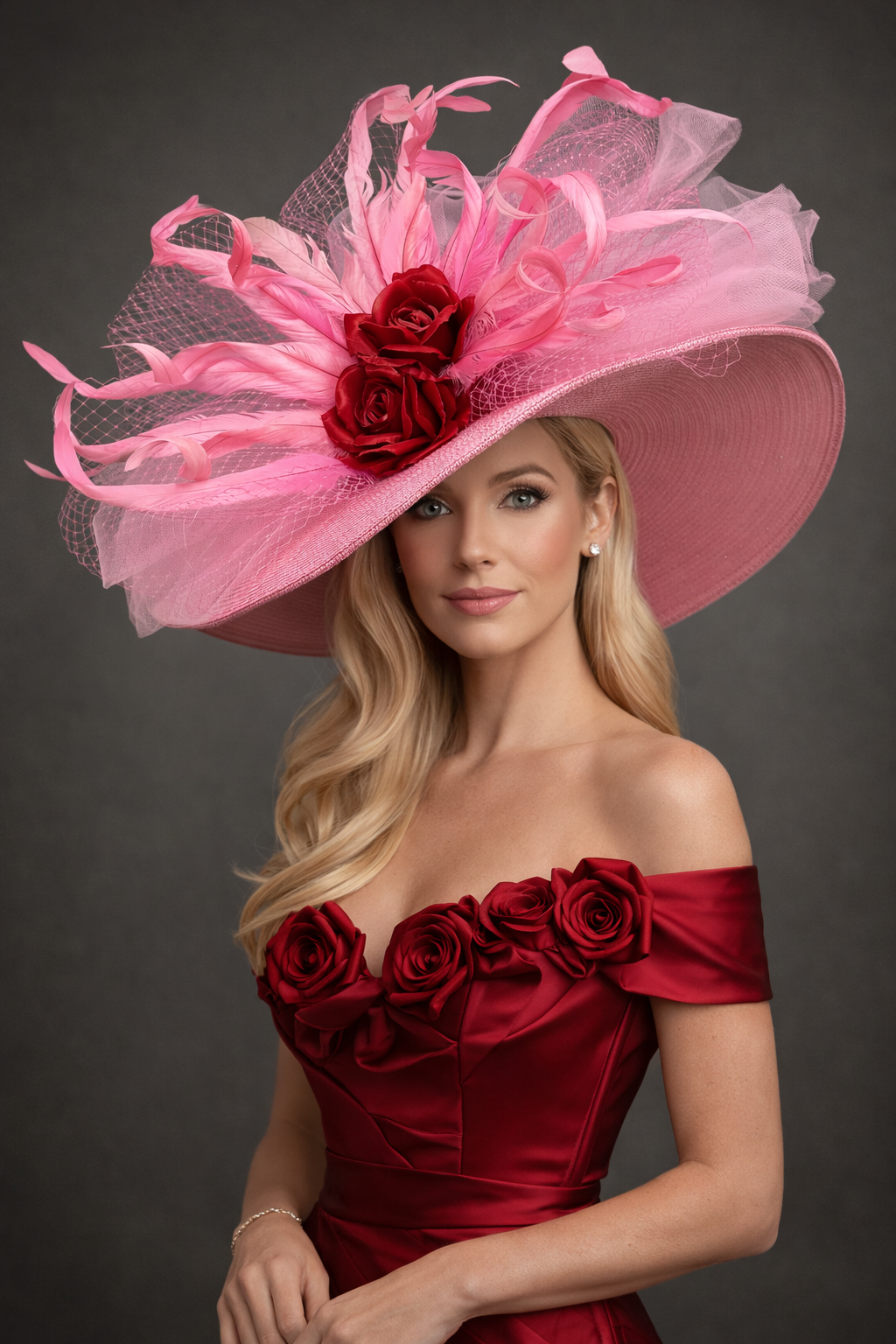 Run for the Roses - Kentucky Derby Hat