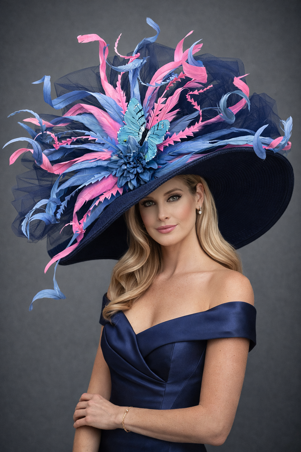 Roy Blue - Kentucky Derby Hat