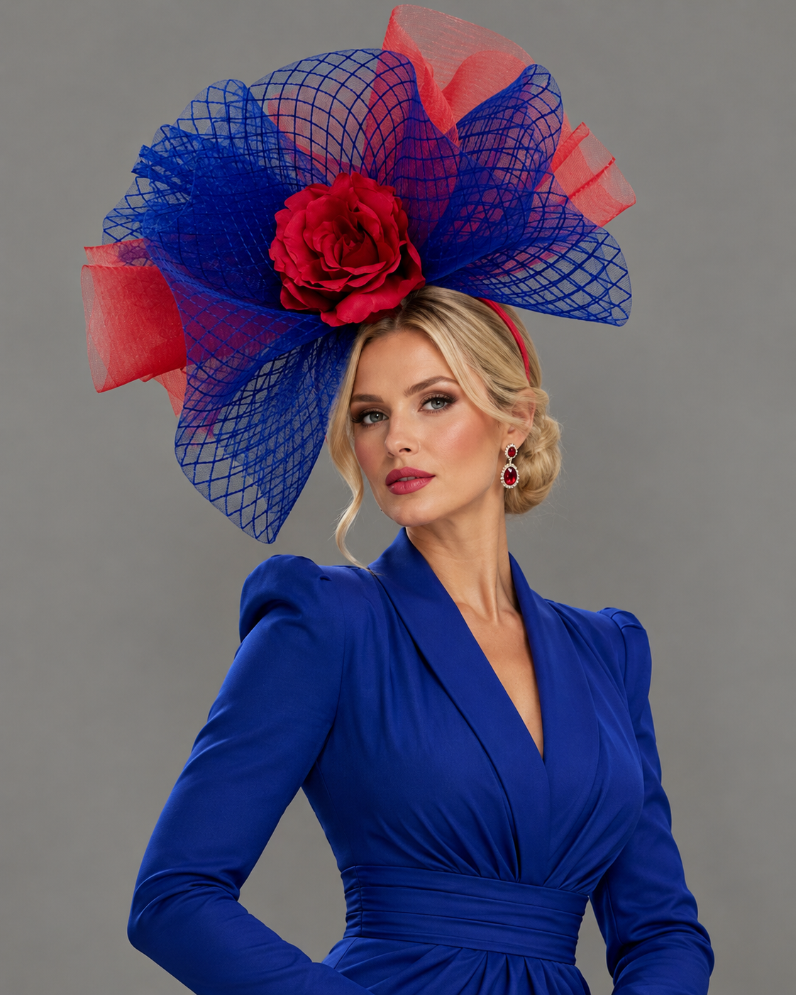 Valerie Ann - Fascinator on Headband