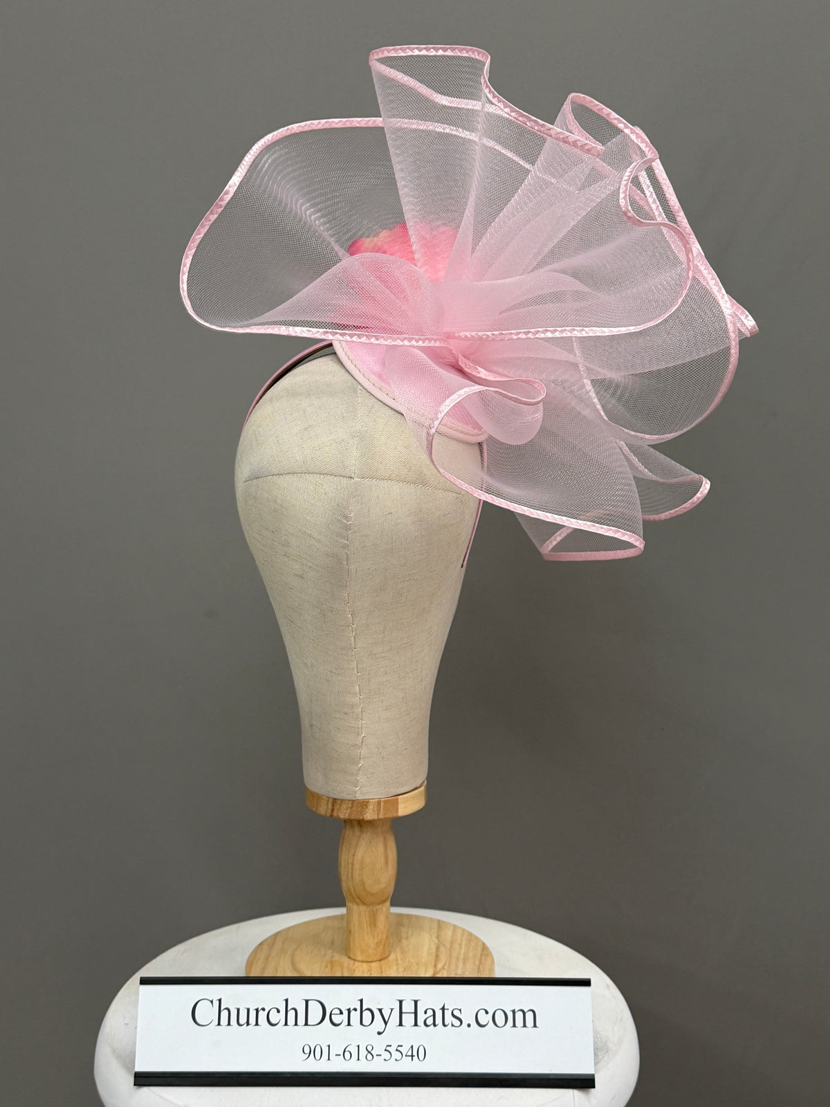 Pink Rose Fascinator