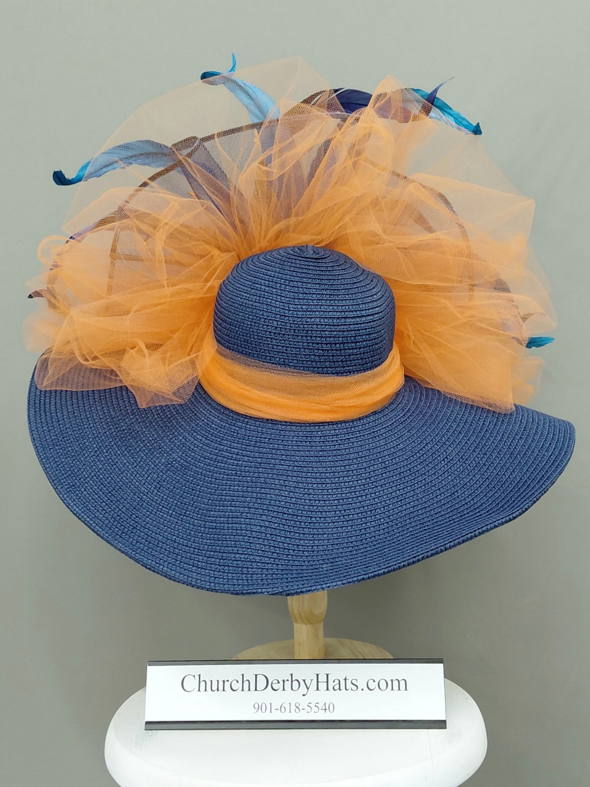 Lorine - Kentucky Derby Hat - Church Derby Hat
