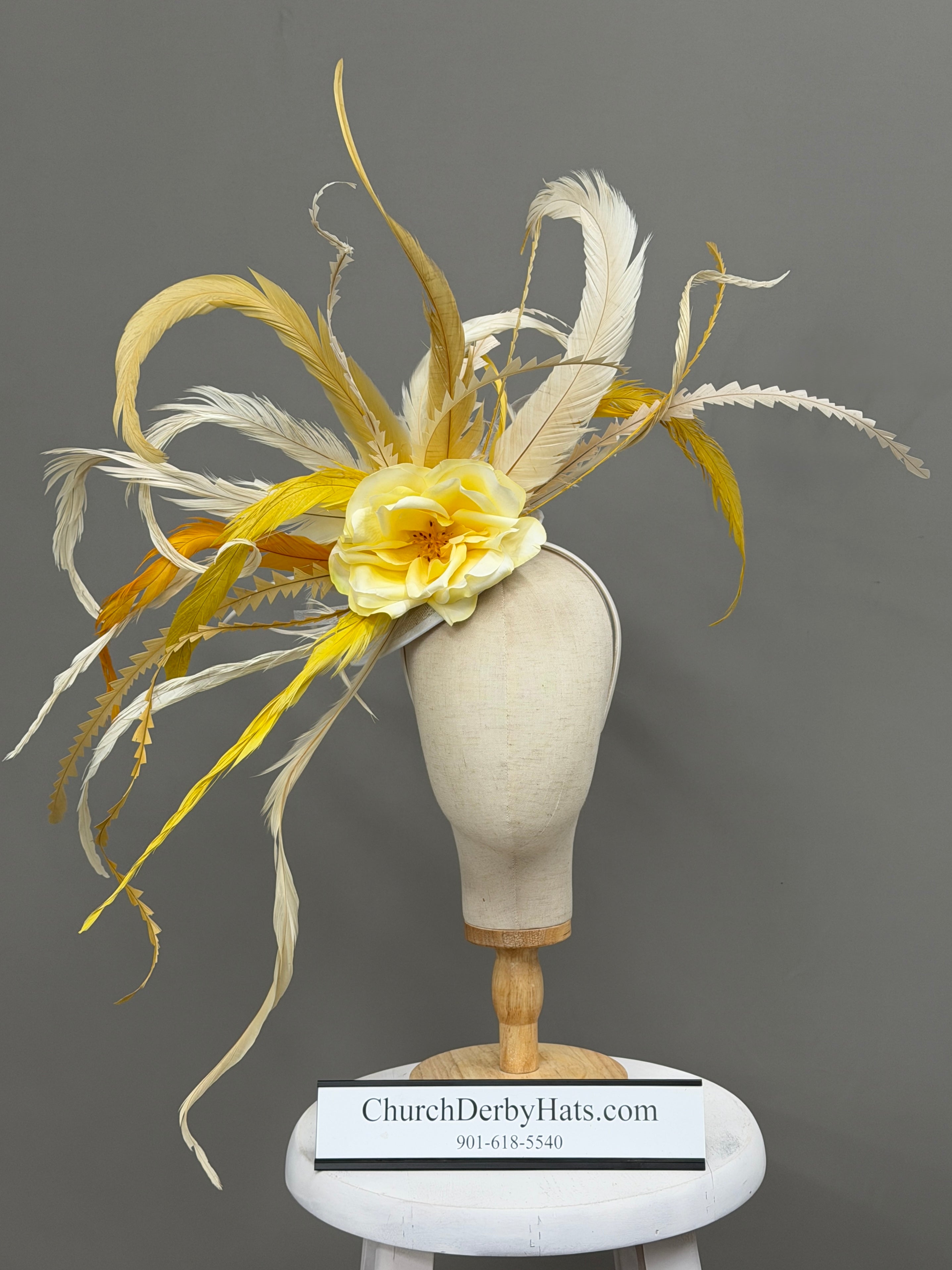 Eclectic Fascinator by Vance - Kentucky Derby Hat