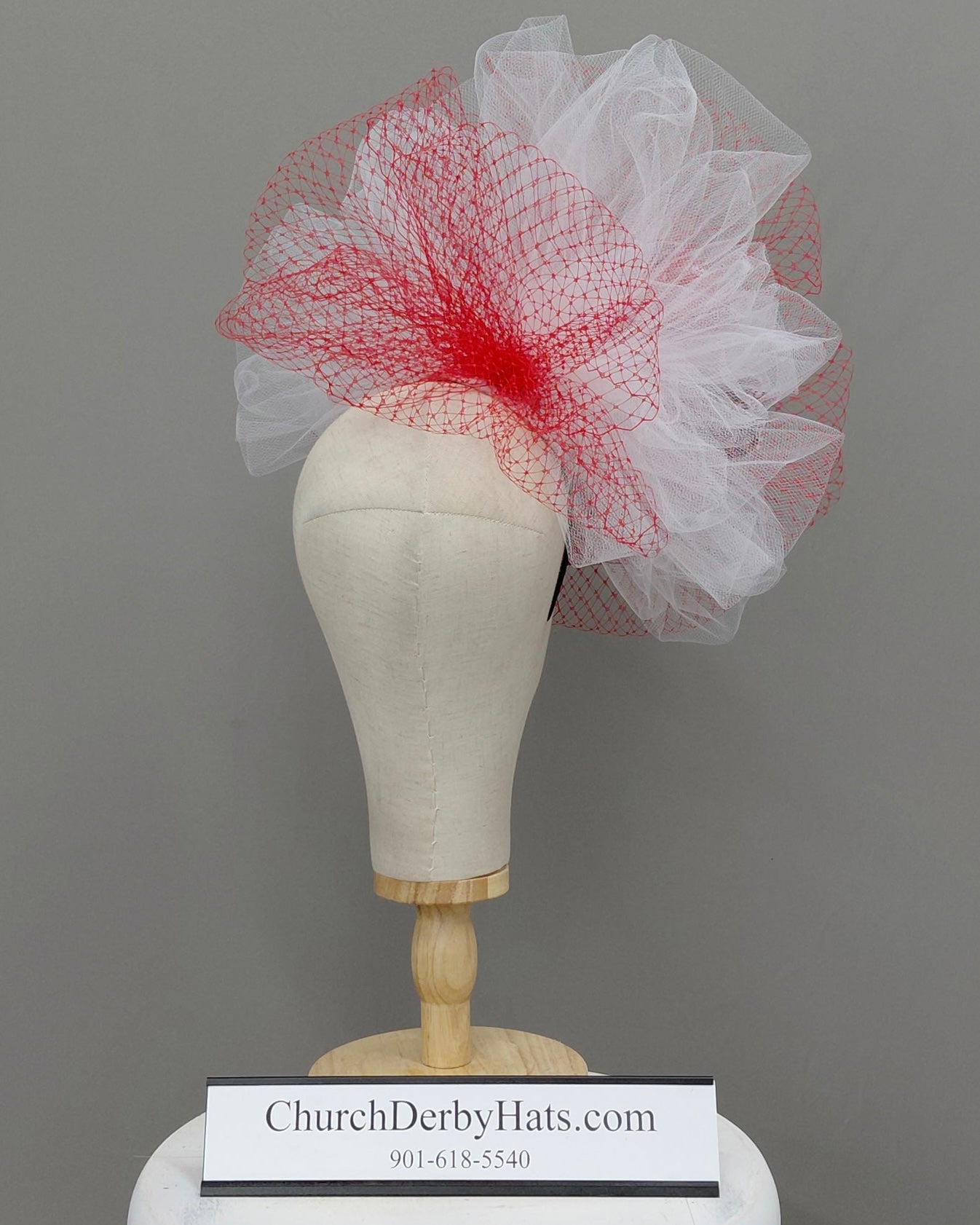 Sarah Jane Fascinator on Headband