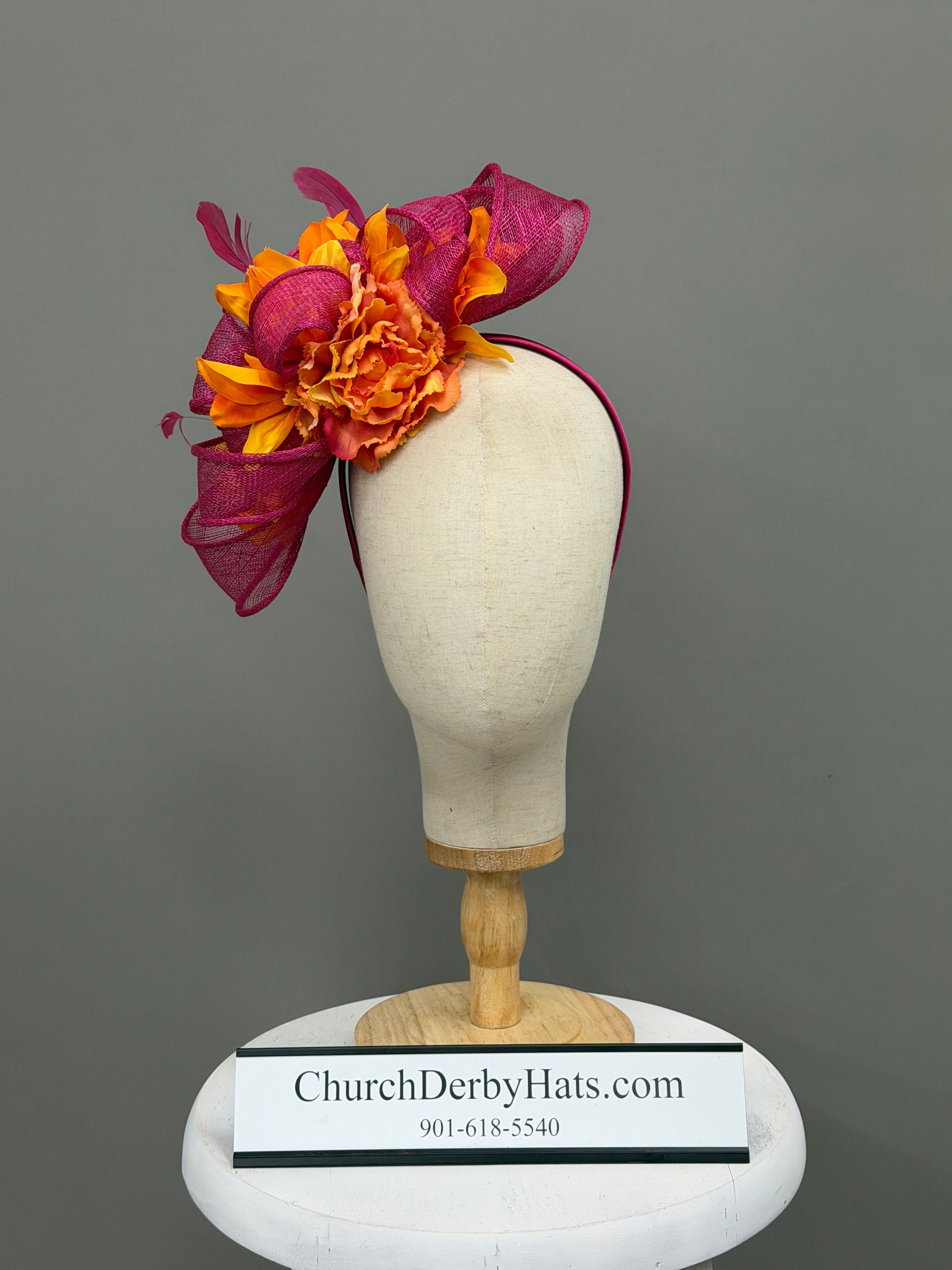 Risa by Vance - Fascinator on Headband