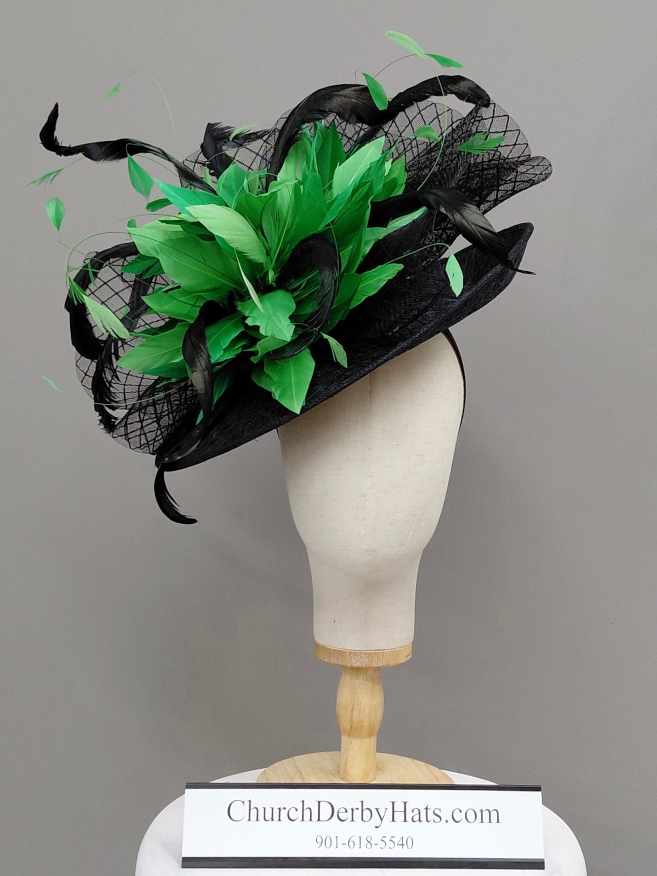 Alphaba Fascinator on Headband