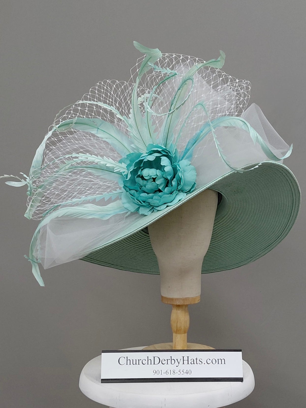Mindy Julep - Kentucky Derby Hat - Church Hat