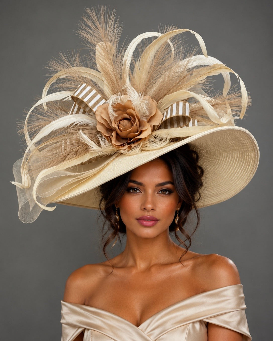 Bridgerton - Church Derby Hat