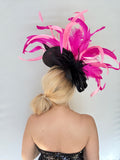 Pink Fascinator on Headband