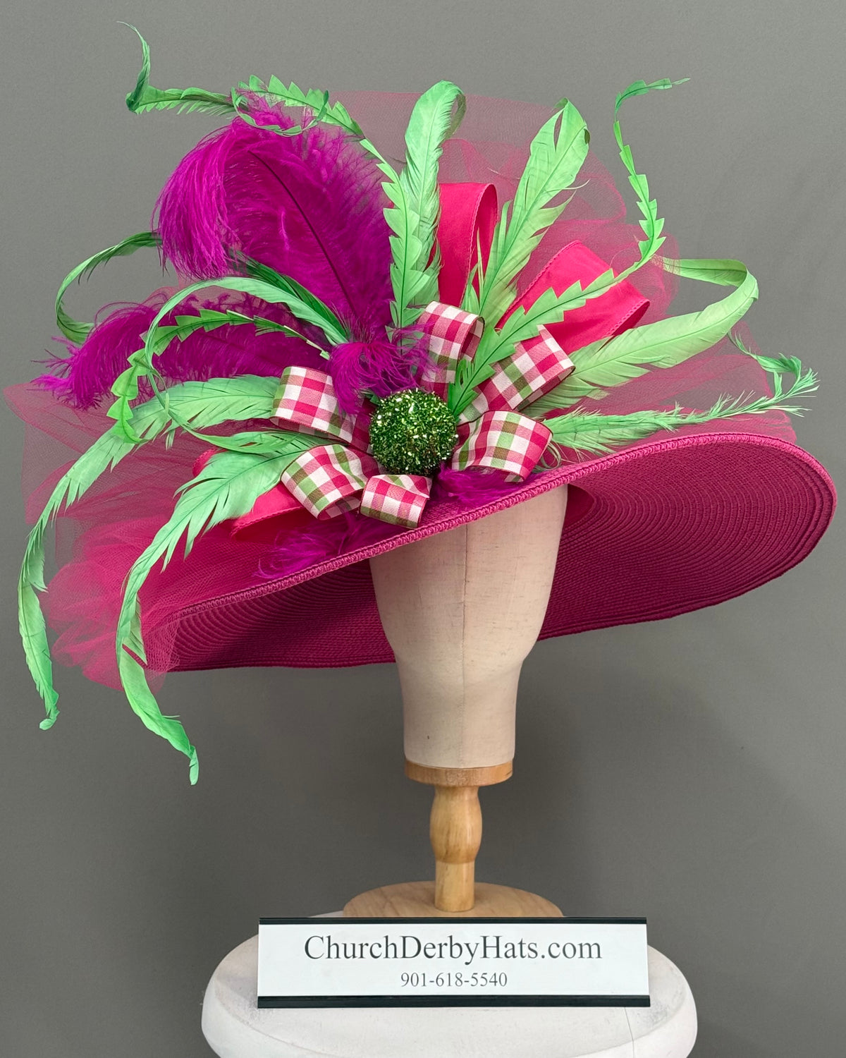 London - Kentucky Derby Hat - Church Hat