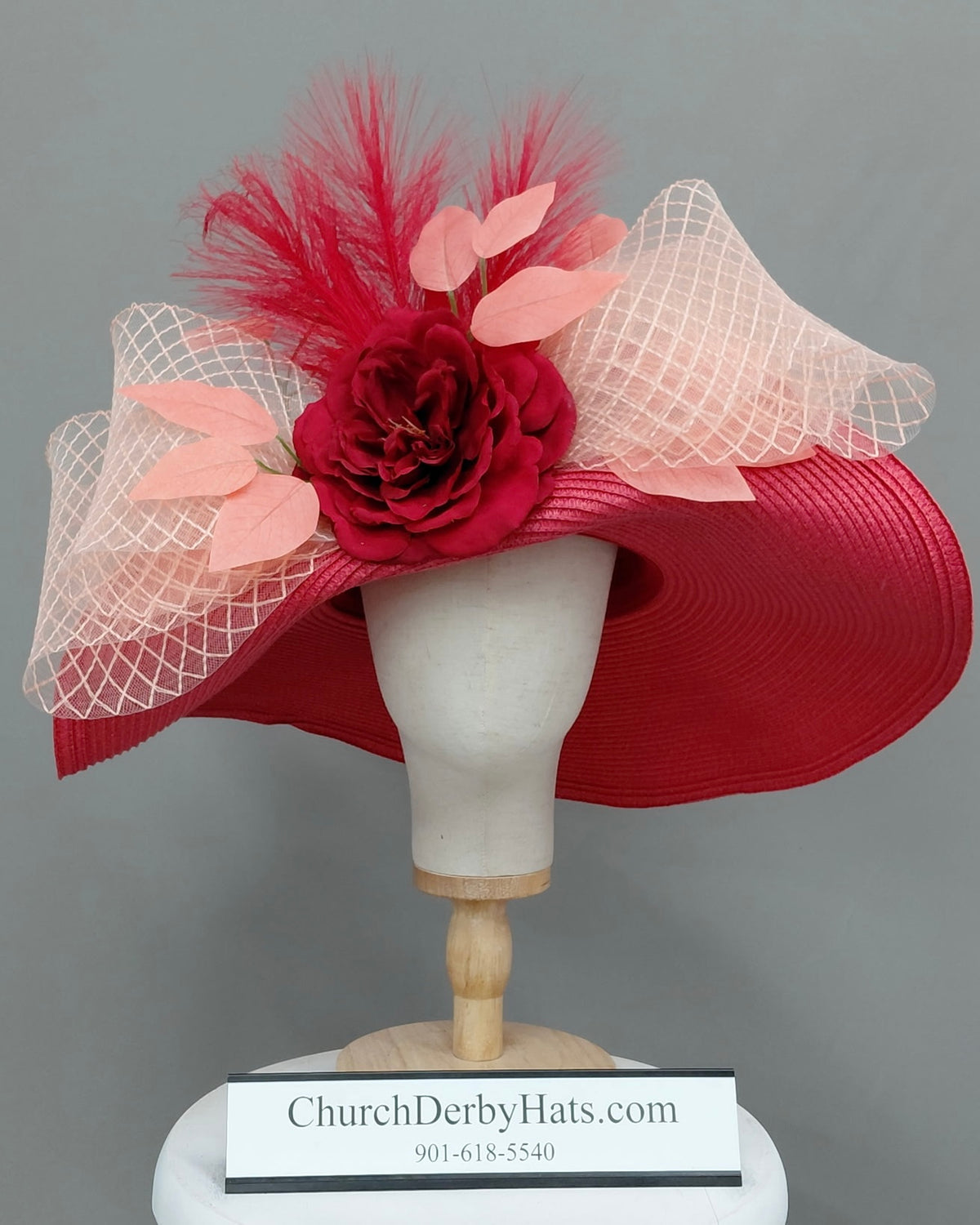 Cognac - Kentucky Derby Hat