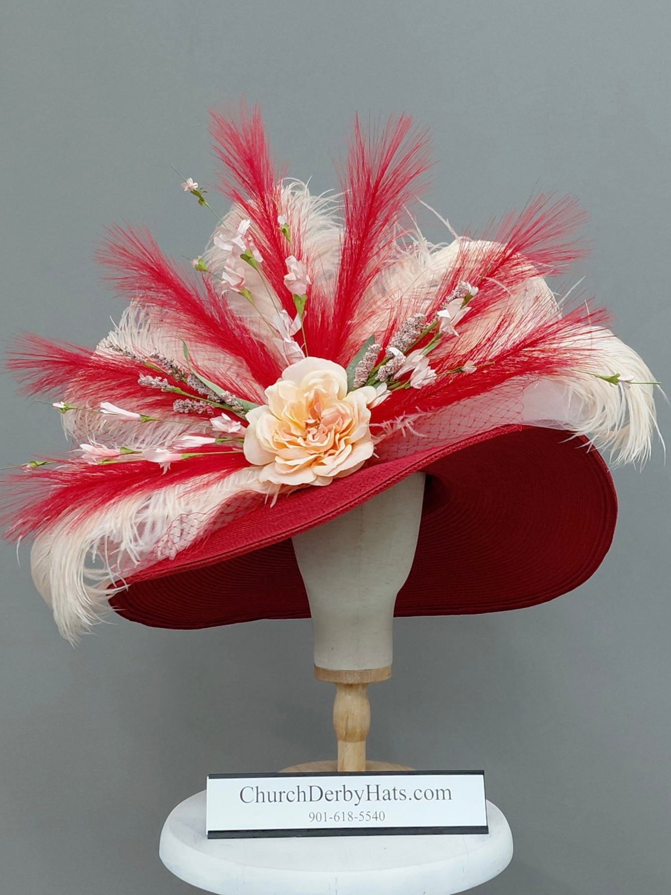 Sally Baker - Kentucky Derby Hat - Church Hat