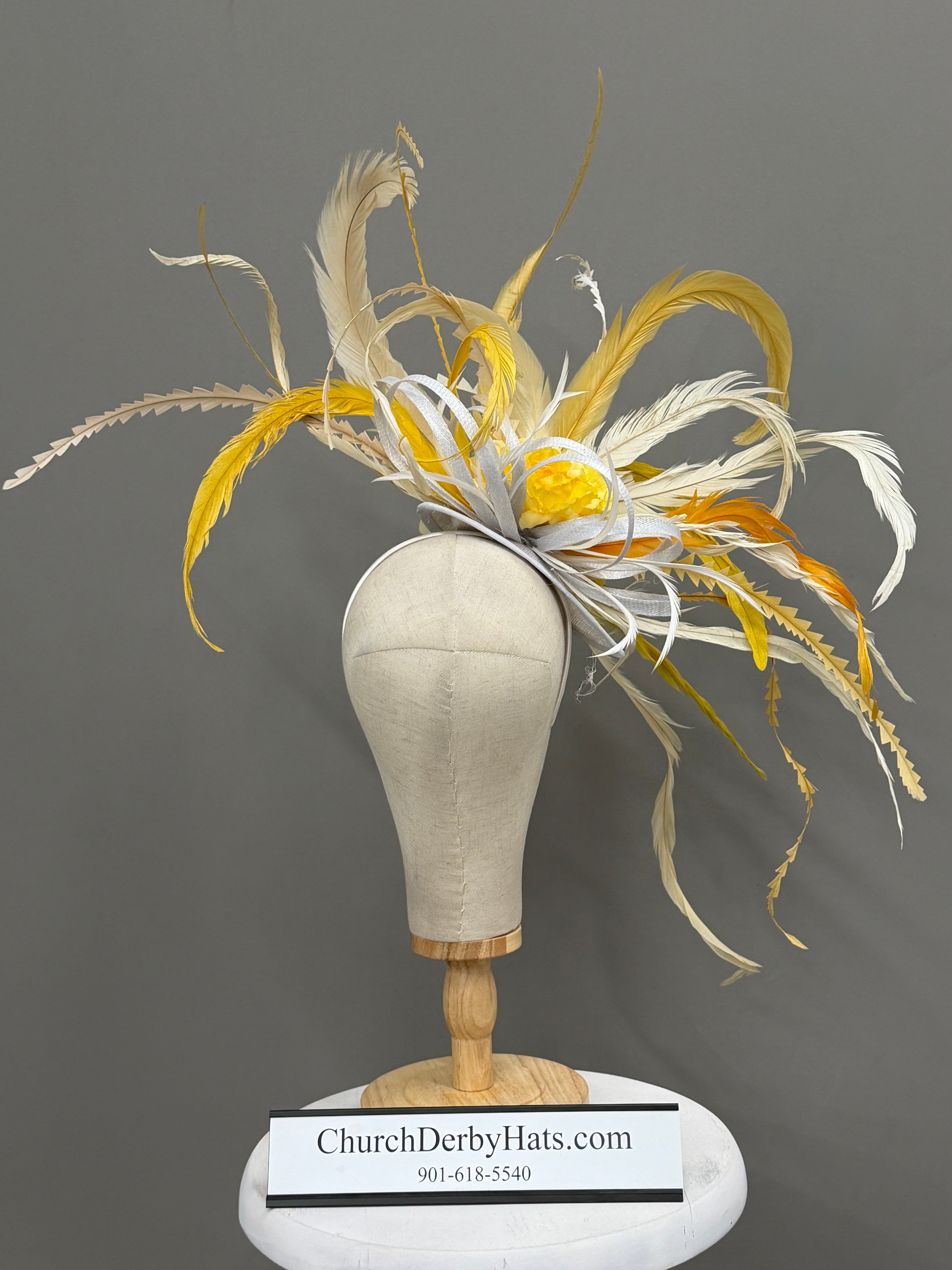 Eclectic Fascinator by Vance - Kentucky Derby Hat