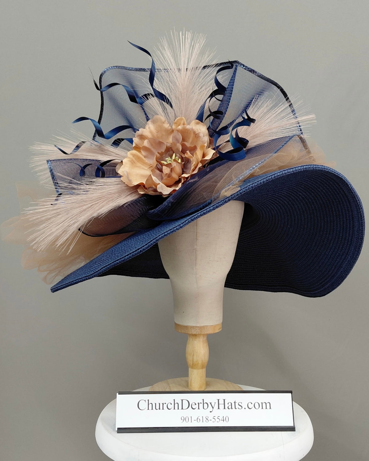 Georgia - Kentucky Derby Hat - Church Hat