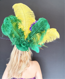 Mardi Gras Fascinator by Vance