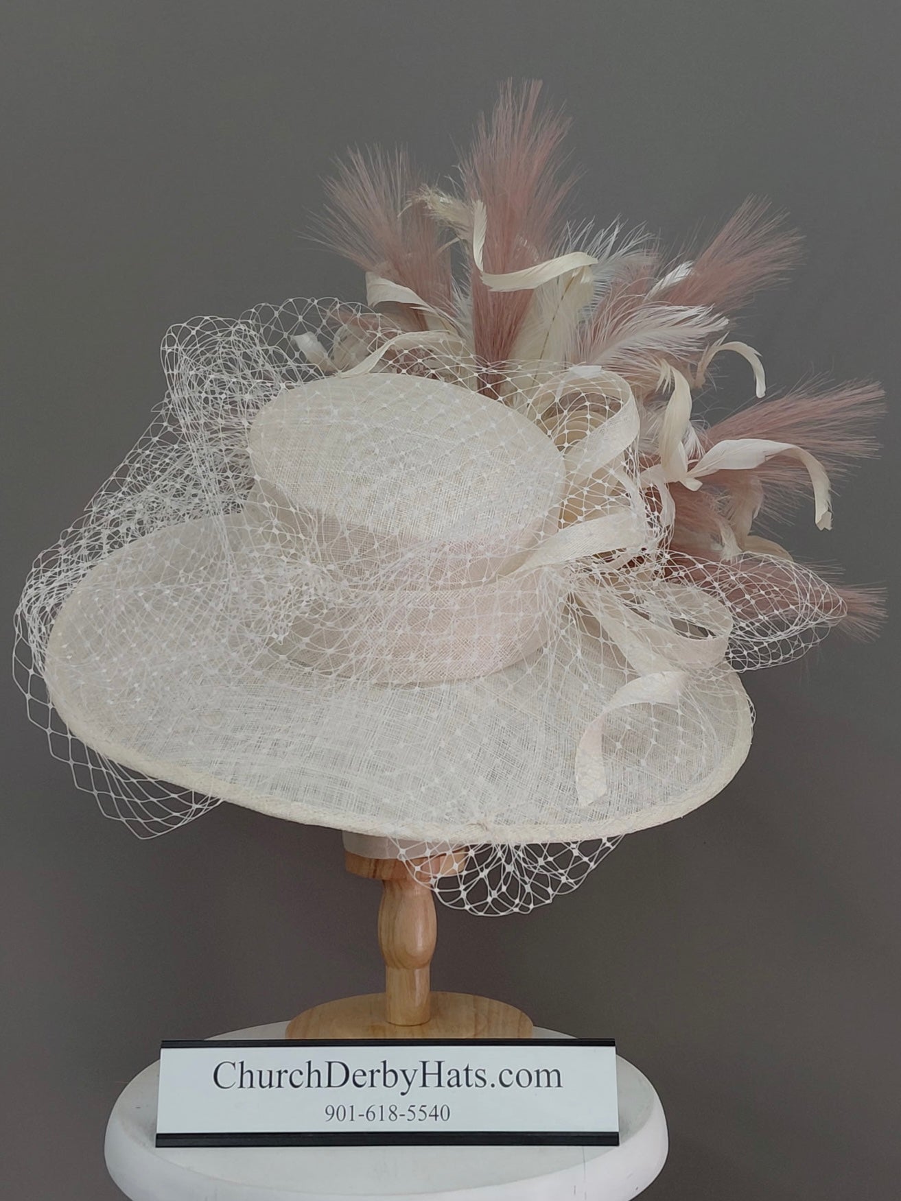 Princess Ira - Kentucky Derby Hat - Church Hat