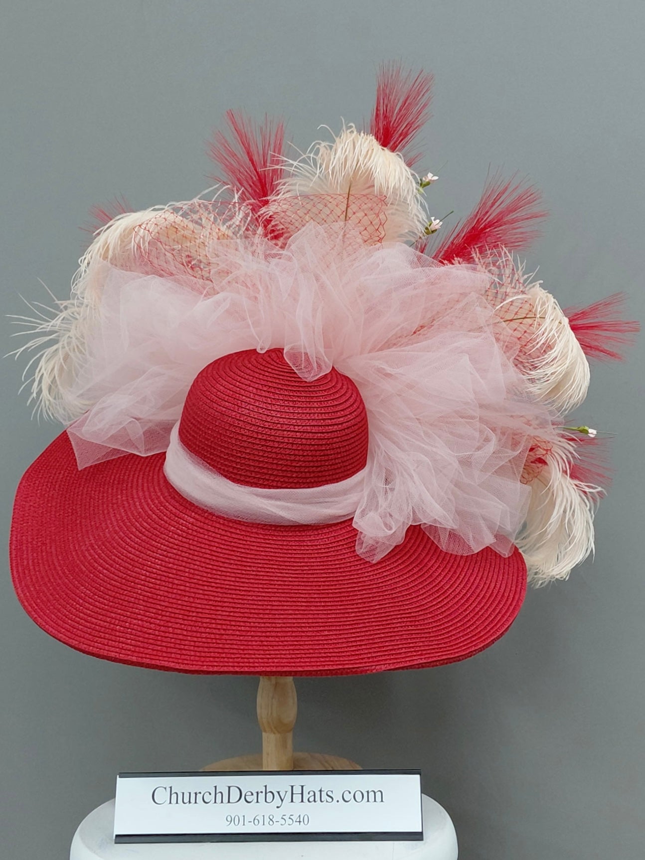 Sally Baker - Kentucky Derby Hat - Church Hat