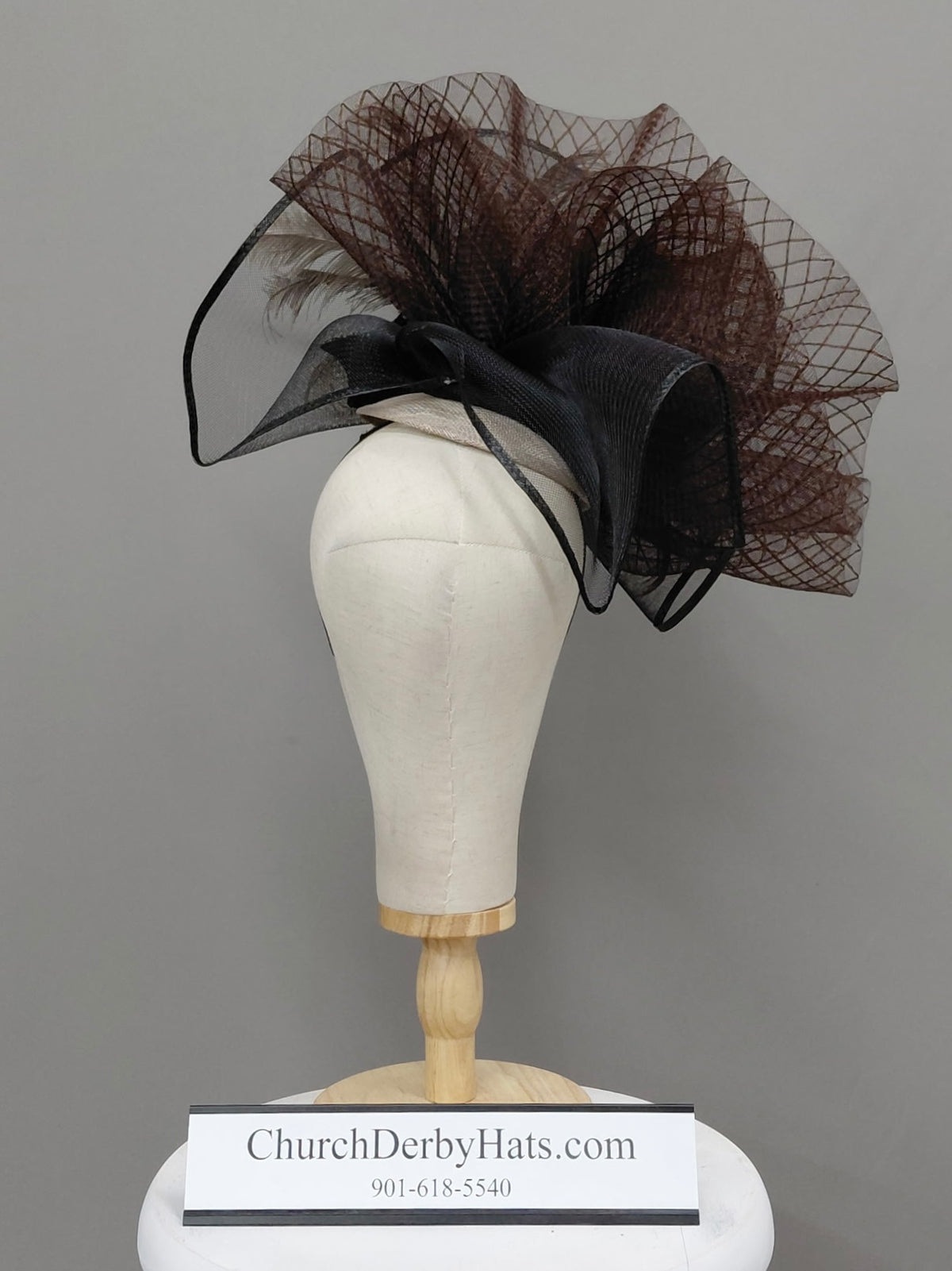 Brandy - Kentucky Derby Fascinator on Headband