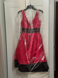 Mac Duggal dress hot pink size 2